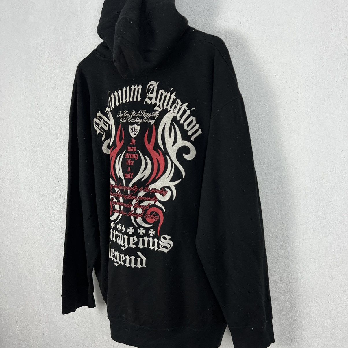 Japanese Brand VINTAGE CLASH A HEAD HOODIE PUNK DESIGN BIG LOGO Size US XXL / EU 58 / 5 - 8 Thumbnail