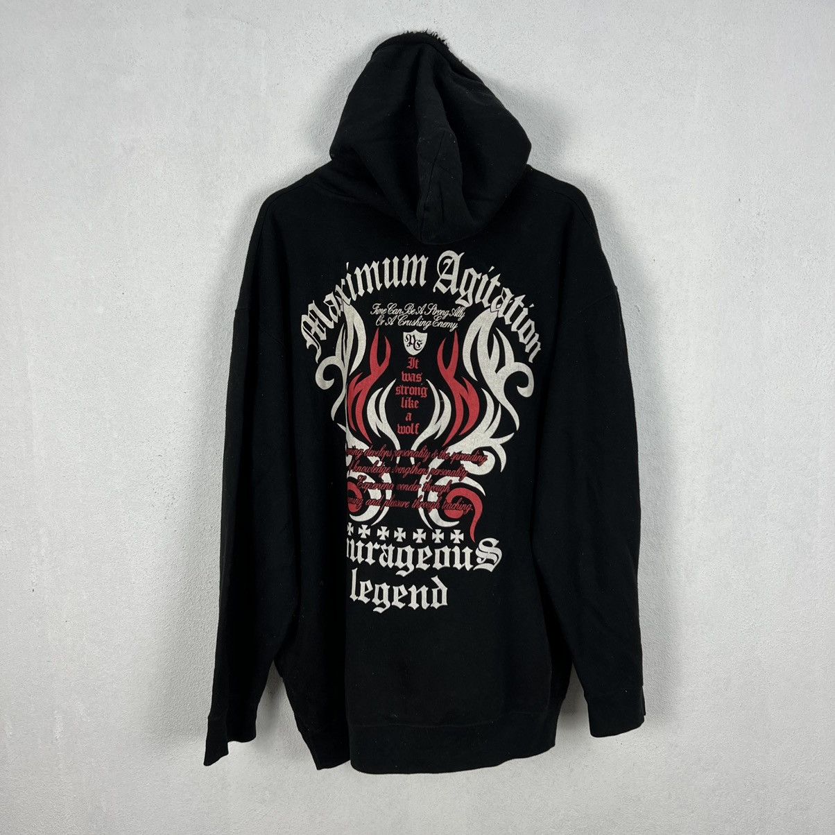 Japanese Brand VINTAGE CLASH A HEAD HOODIE PUNK DESIGN BIG LOGO Size US XXL / EU 58 / 5 - 7 Thumbnail