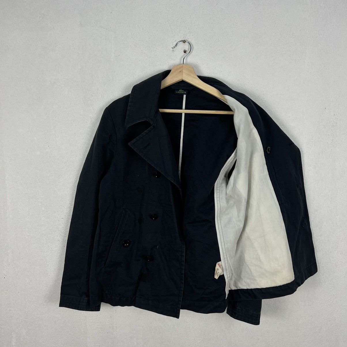 Japanese Brand VINTAGE LACOSTE DOUBLE BREAST JACKET Size US M / EU 48-50 / 2 - 8 Thumbnail