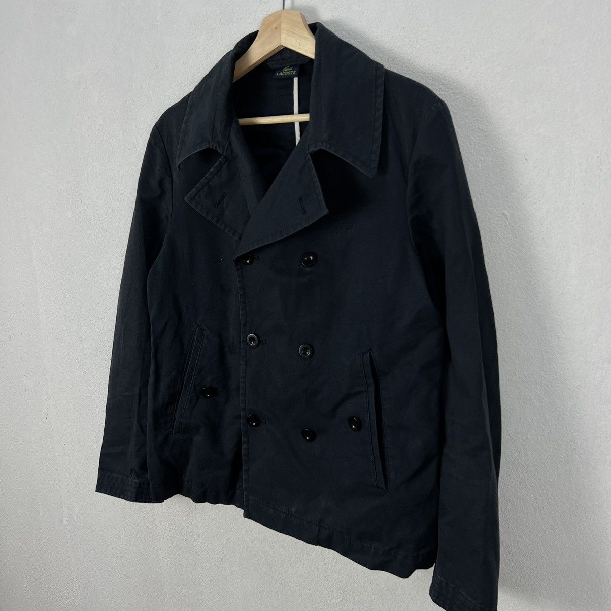 Japanese Brand VINTAGE LACOSTE DOUBLE BREAST JACKET Size US M / EU 48-50 / 2 - 2 Thumbnail