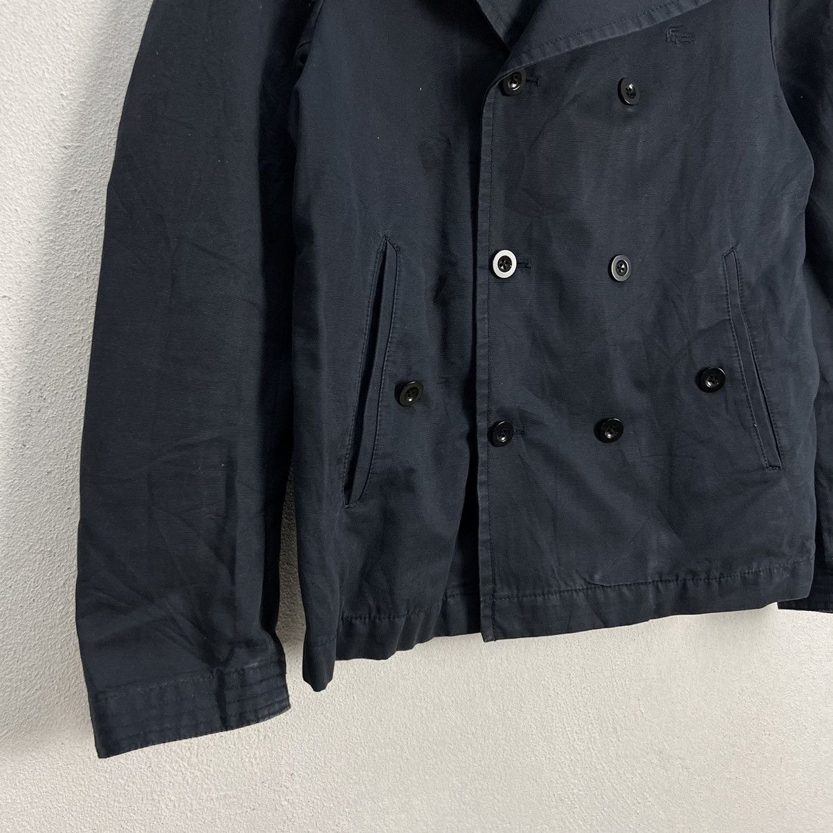 Japanese Brand VINTAGE LACOSTE DOUBLE BREAST JACKET Size US M / EU 48-50 / 2 - 4 Thumbnail