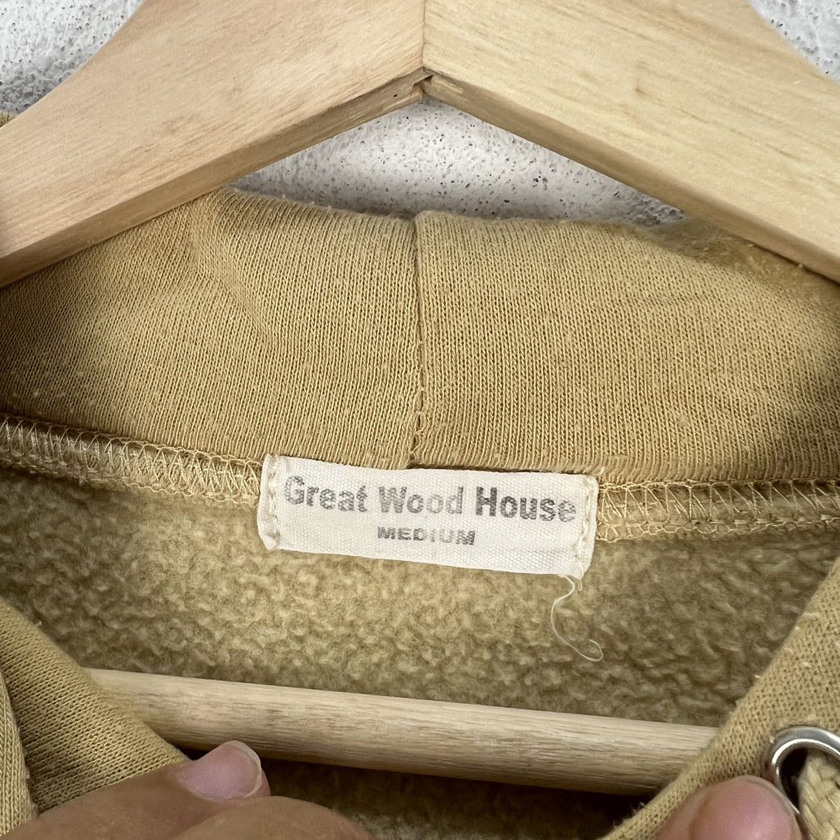 Japanese Brand RARE GREAT WOOD HOUSE HOODIE BIG LOGO Size US M / EU 48-50 / 2 - 9 Thumbnail
