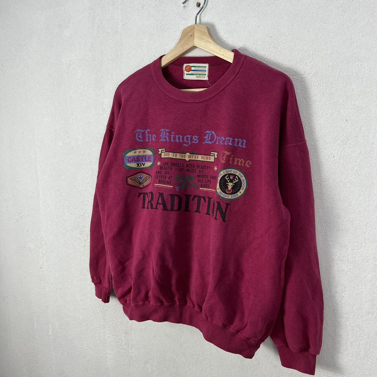 Japanese Brand VINTAGE BEREZZA SWEATSHIRT BIG LOGO STREET FASHION DESIGN Size US M / EU 48-50 / 2 - 2 Thumbnail