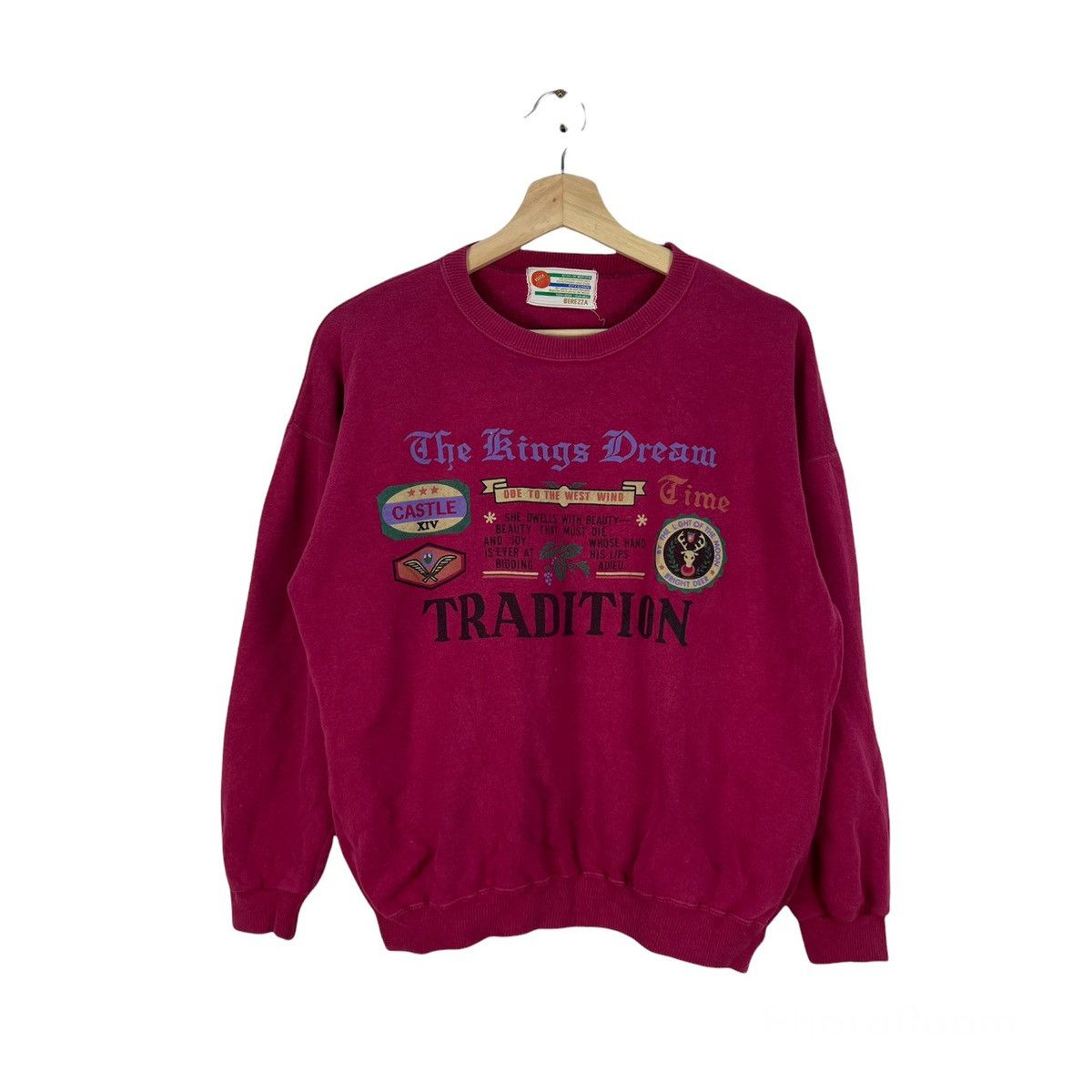 Japanese Brand VINTAGE BEREZZA SWEATSHIRT BIG LOGO STREET FASHION DESIGN Size US M / EU 48-50 / 2 - 1 Thumbnail