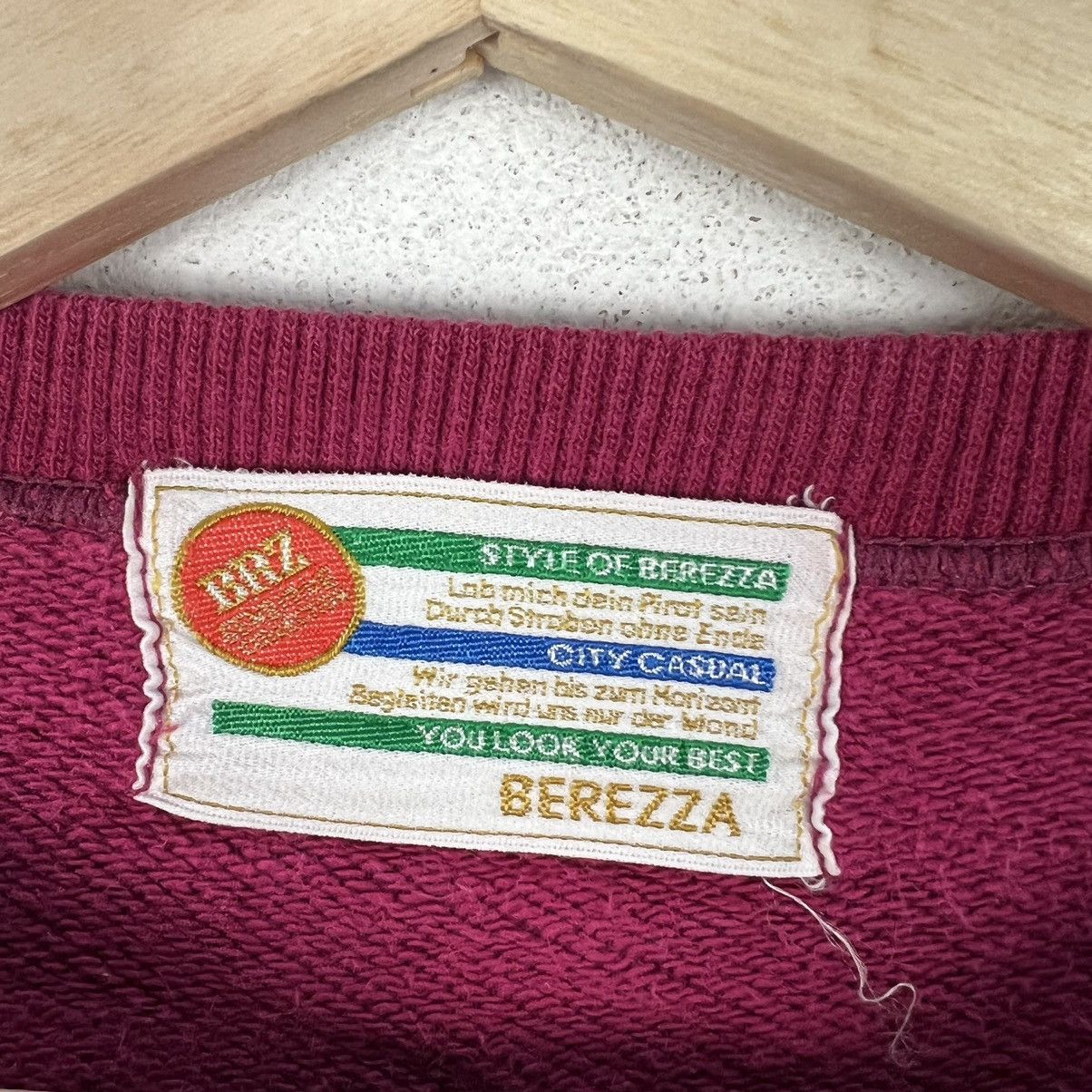 Japanese Brand VINTAGE BEREZZA SWEATSHIRT BIG LOGO STREET FASHION DESIGN Size US M / EU 48-50 / 2 - 9 Thumbnail
