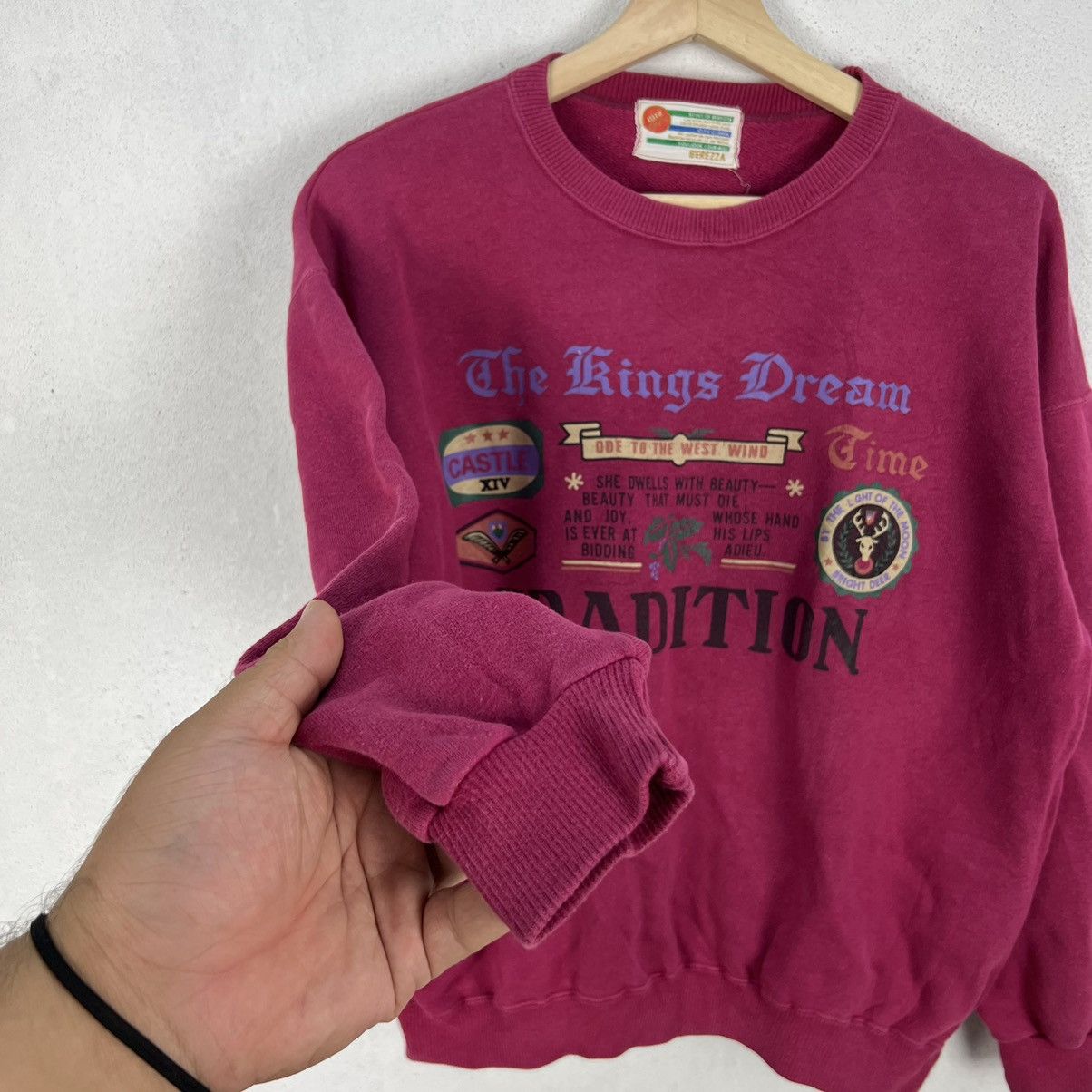 Japanese Brand VINTAGE BEREZZA SWEATSHIRT BIG LOGO STREET FASHION DESIGN Size US M / EU 48-50 / 2 - 5 Thumbnail