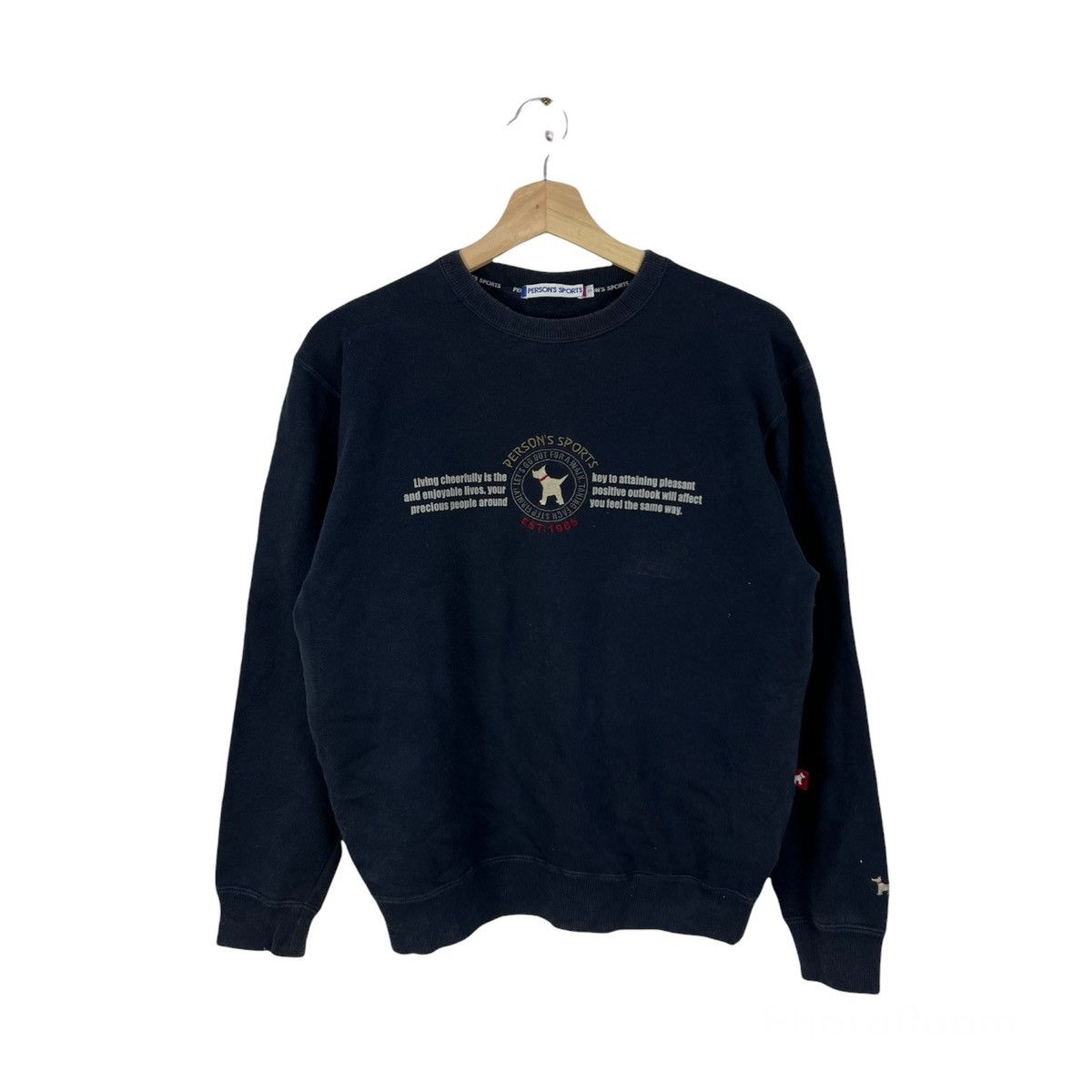 Japanese Brand VINTAGE PERSON’S SPORT SWEATSHIRT BIG LOGO Size US S / EU 44-46 / 1 - 1 Thumbnail