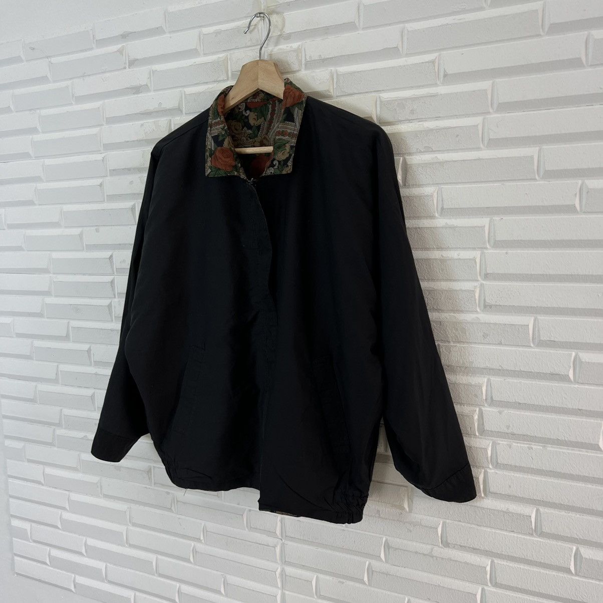 Japanese Brand VINTAGE REVERSIBLE JACKET FULLPRINT FLORAL Size US M / EU 48-50 / 2 - 10 Thumbnail