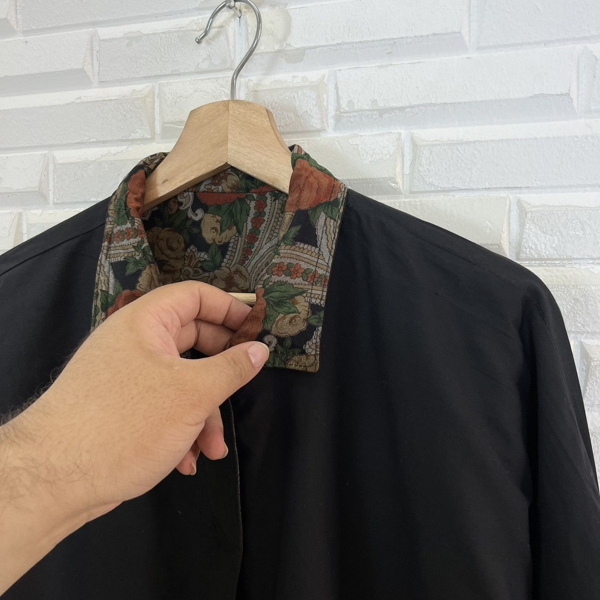 Japanese Brand VINTAGE REVERSIBLE JACKET FULLPRINT FLORAL Size US M / EU 48-50 / 2 - 11 Thumbnail