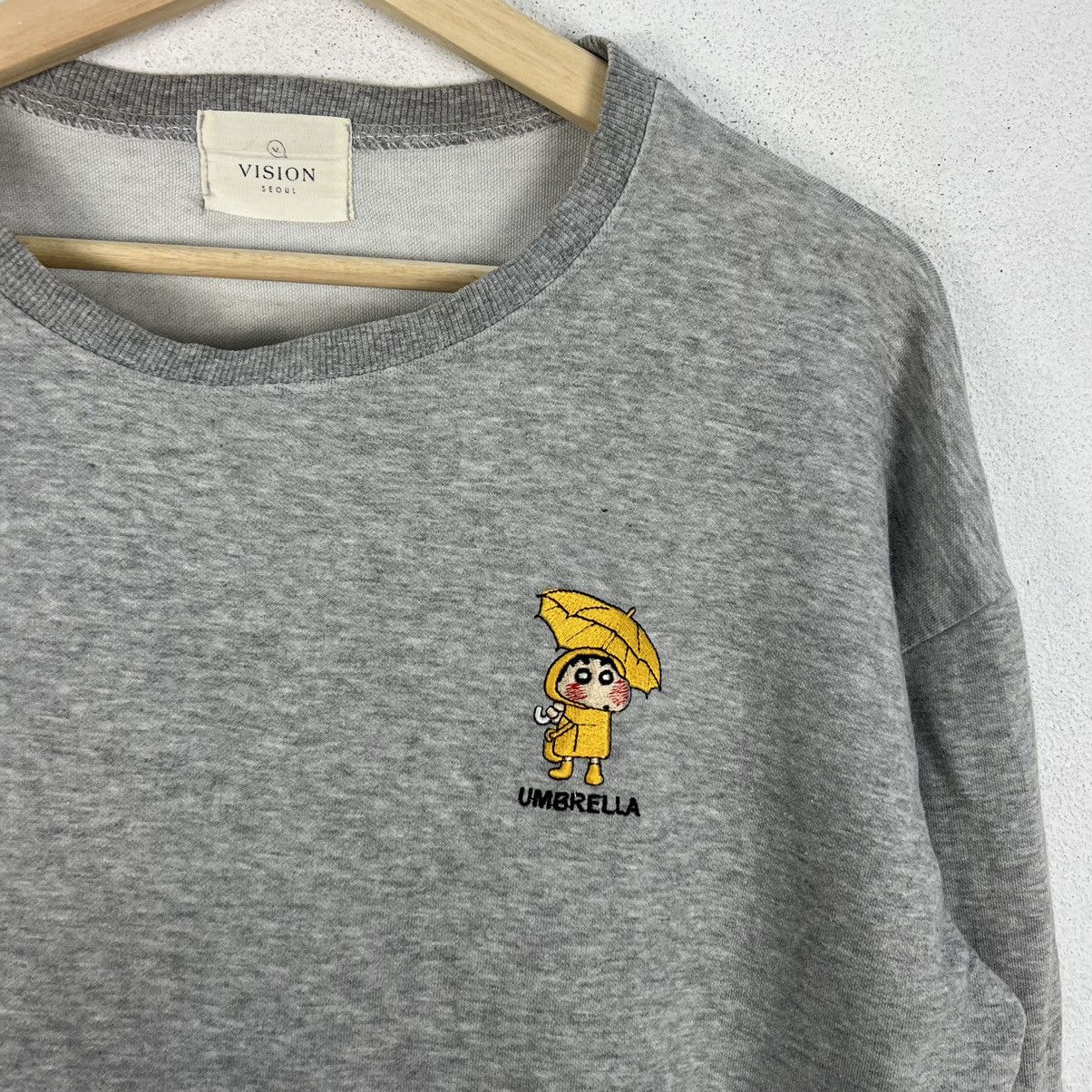 Japanese Brand VINTAGE VISION SEOUL CHIN CHAN UMBRELLA SWEATSHIRT Size US M / EU 48-50 / 2 - 3 Thumbnail