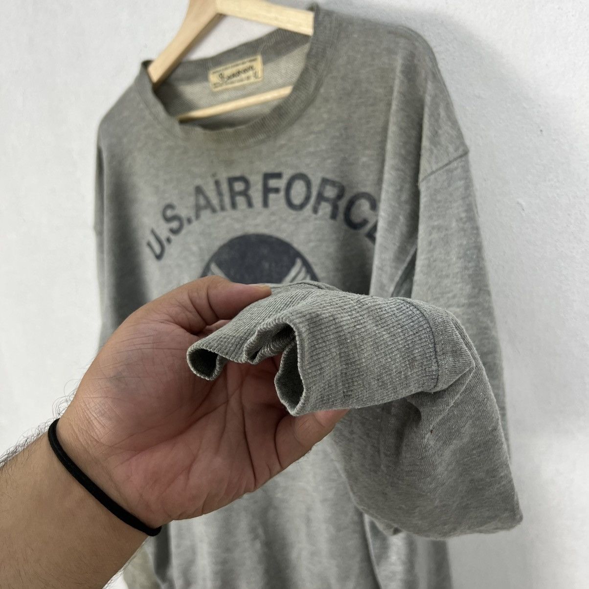 Japanese Brand VINTAGE BEAUMERE US AIR FORCE BIG LOGO SWEATSHIRT Size US XXL / EU 58 / 5 - 5 Thumbnail