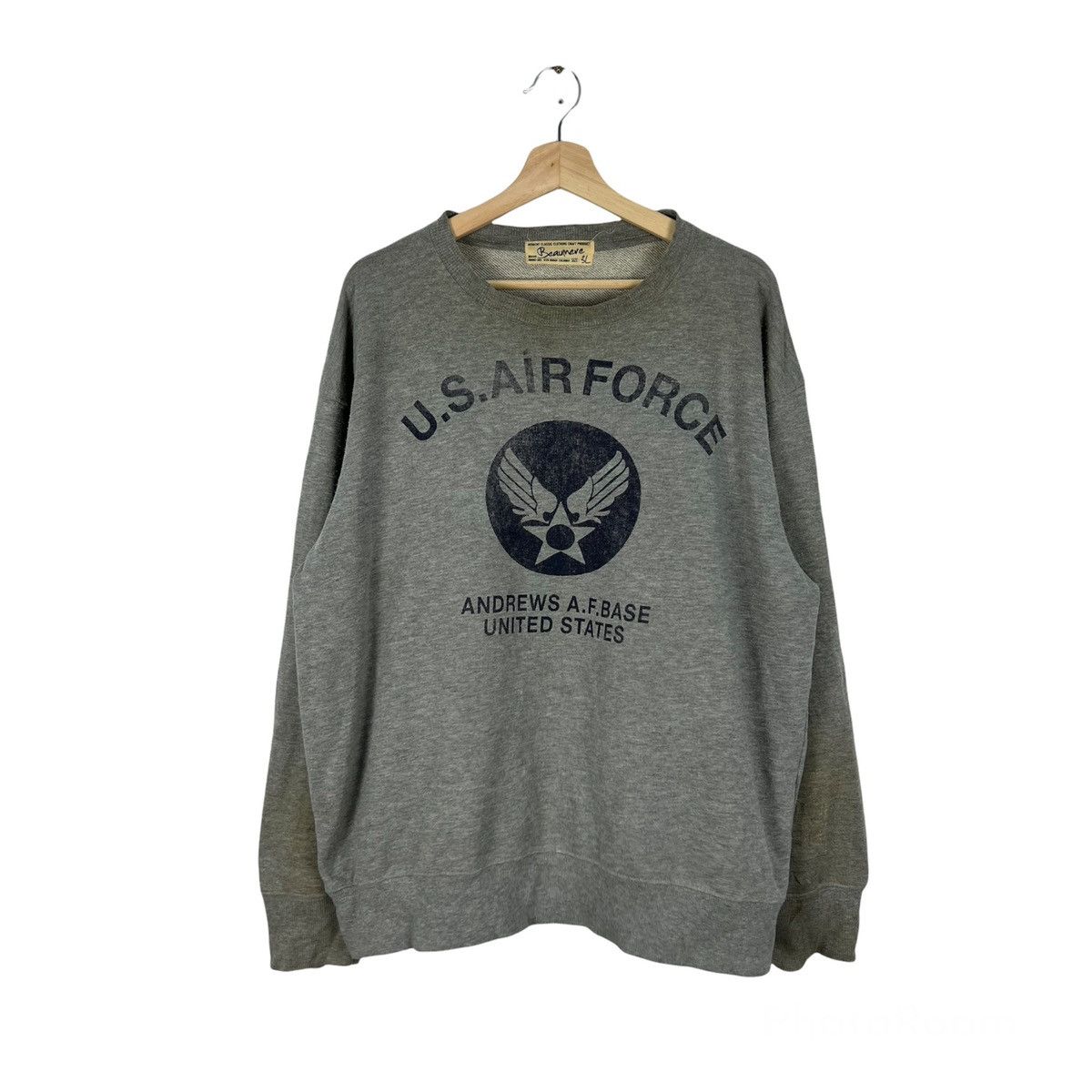 Japanese Brand VINTAGE BEAUMERE US AIR FORCE BIG LOGO SWEATSHIRT Size US XXL / EU 58 / 5 - 1 Thumbnail