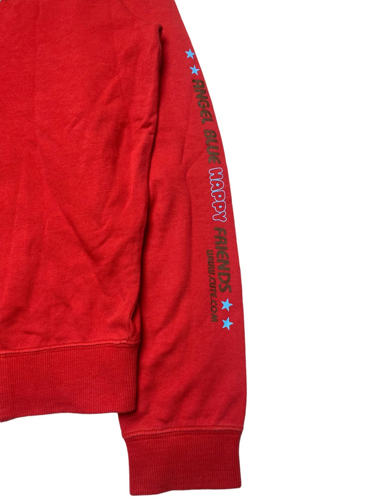 Hysteric Glamour × Japanese Brand 2000s Angel Blue - All Star Glitter Print Sweatshirt Size US M / EU 48-50 / 2 - 6 Thumbnail