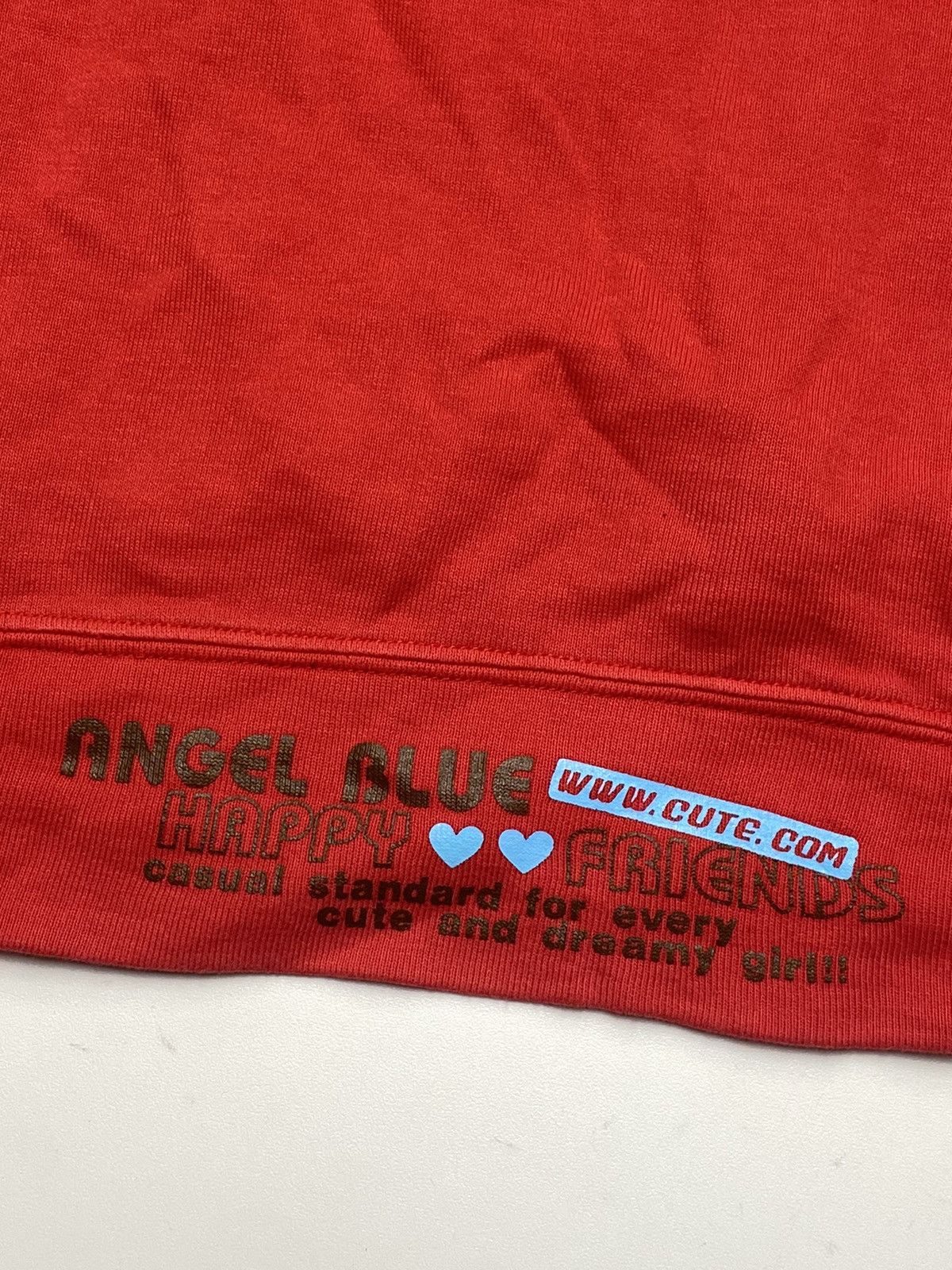 Hysteric Glamour × Japanese Brand 2000s Angel Blue - All Star Glitter Print Sweatshirt Size US M / EU 48-50 / 2 - 9 Thumbnail
