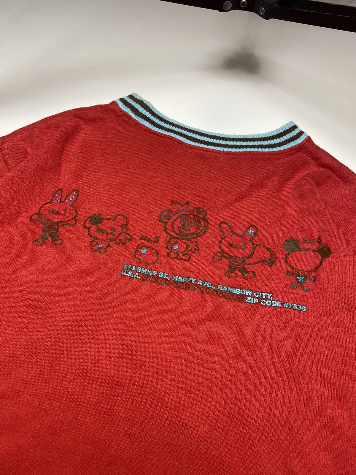 Hysteric Glamour × Japanese Brand 2000s Angel Blue - All Star Glitter Print Sweatshirt Size US M / EU 48-50 / 2 - 8 Thumbnail