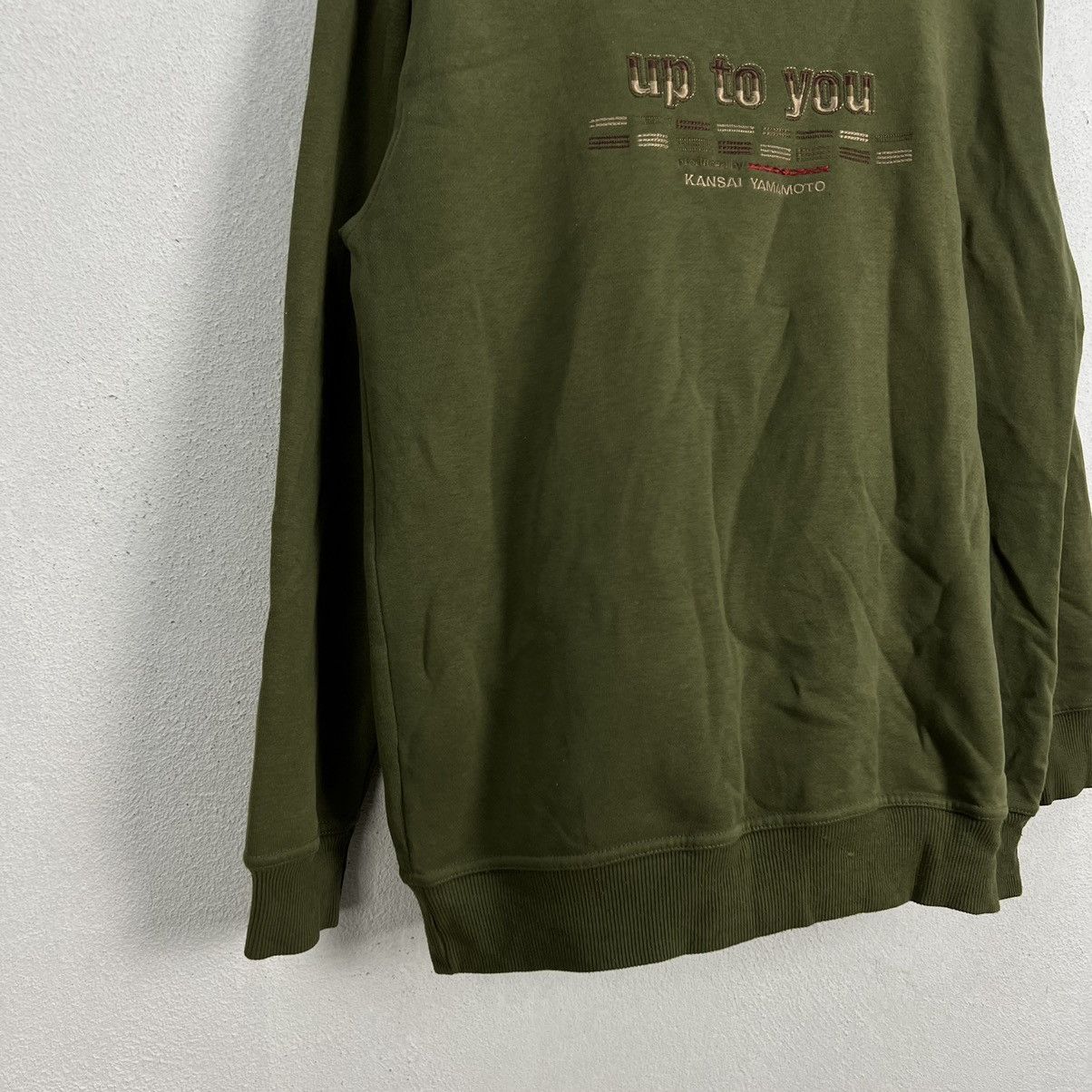Japanese Brand VINTAGE KANSAI YAMAMOTO UP TO YOU SWEATSHIRT Size US L / EU 52-54 / 3 - 4 Thumbnail