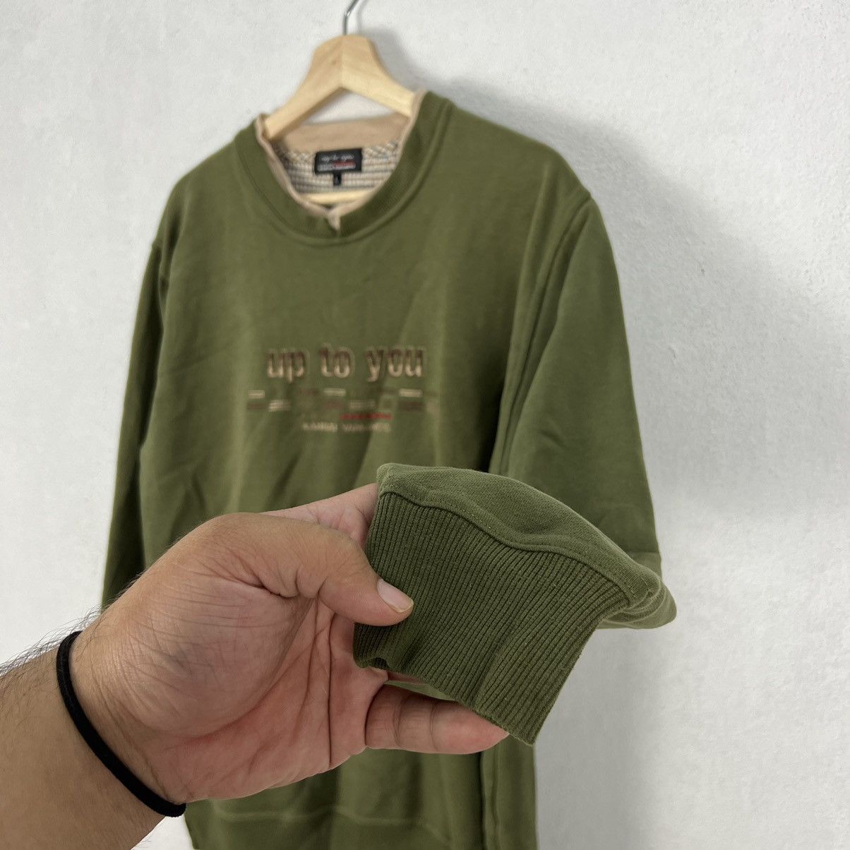 Japanese Brand VINTAGE KANSAI YAMAMOTO UP TO YOU SWEATSHIRT Size US L / EU 52-54 / 3 - 5 Thumbnail