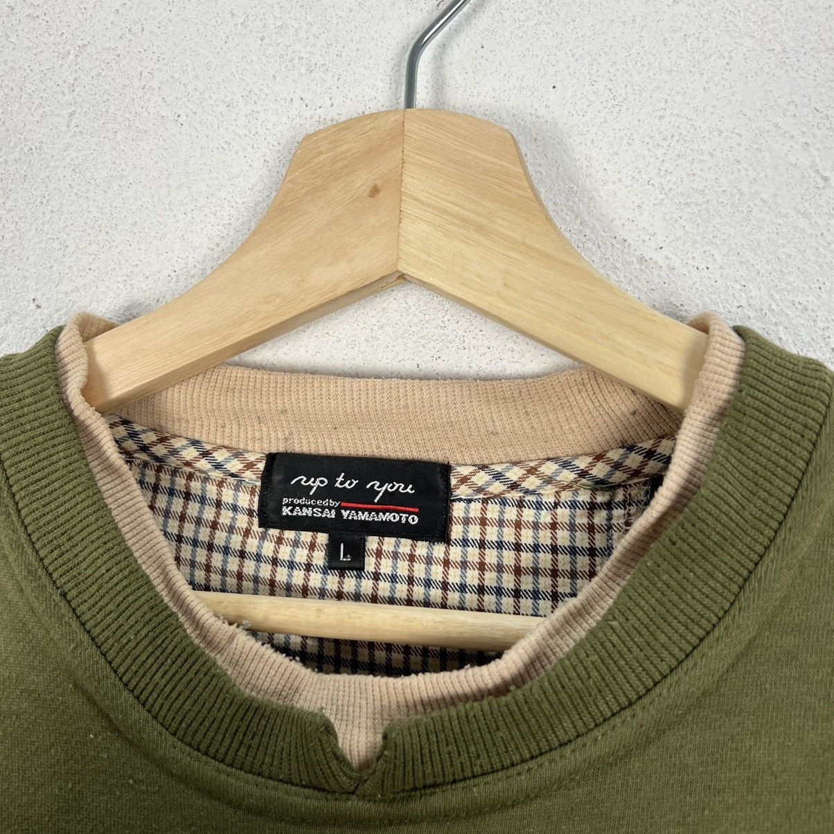 Japanese Brand VINTAGE KANSAI YAMAMOTO UP TO YOU SWEATSHIRT Size US L / EU 52-54 / 3 - 7 Thumbnail