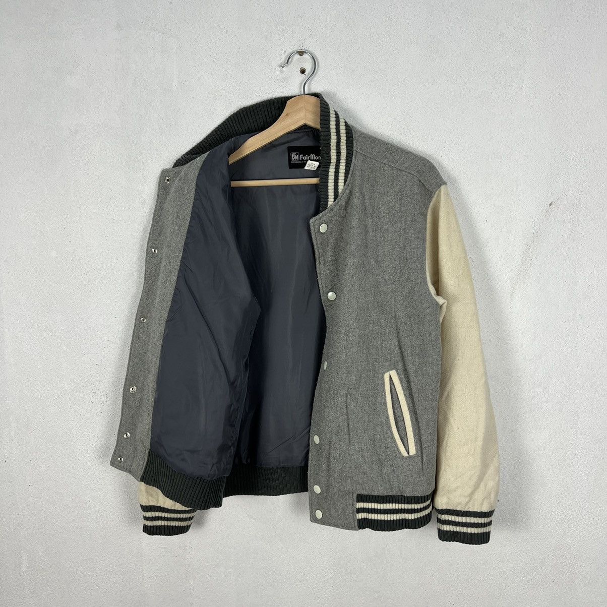 Japanese Brand VINTAGE VARSITY JACKET FAIR MONT JAPANESE BRAND Size US L / EU 52-54 / 3 - 10 Thumbnail