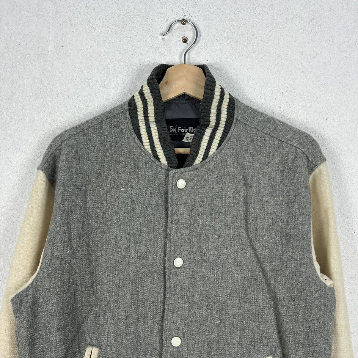 Japanese Brand VINTAGE VARSITY JACKET FAIR MONT JAPANESE BRAND Size US L / EU 52-54 / 3 - 3 Thumbnail