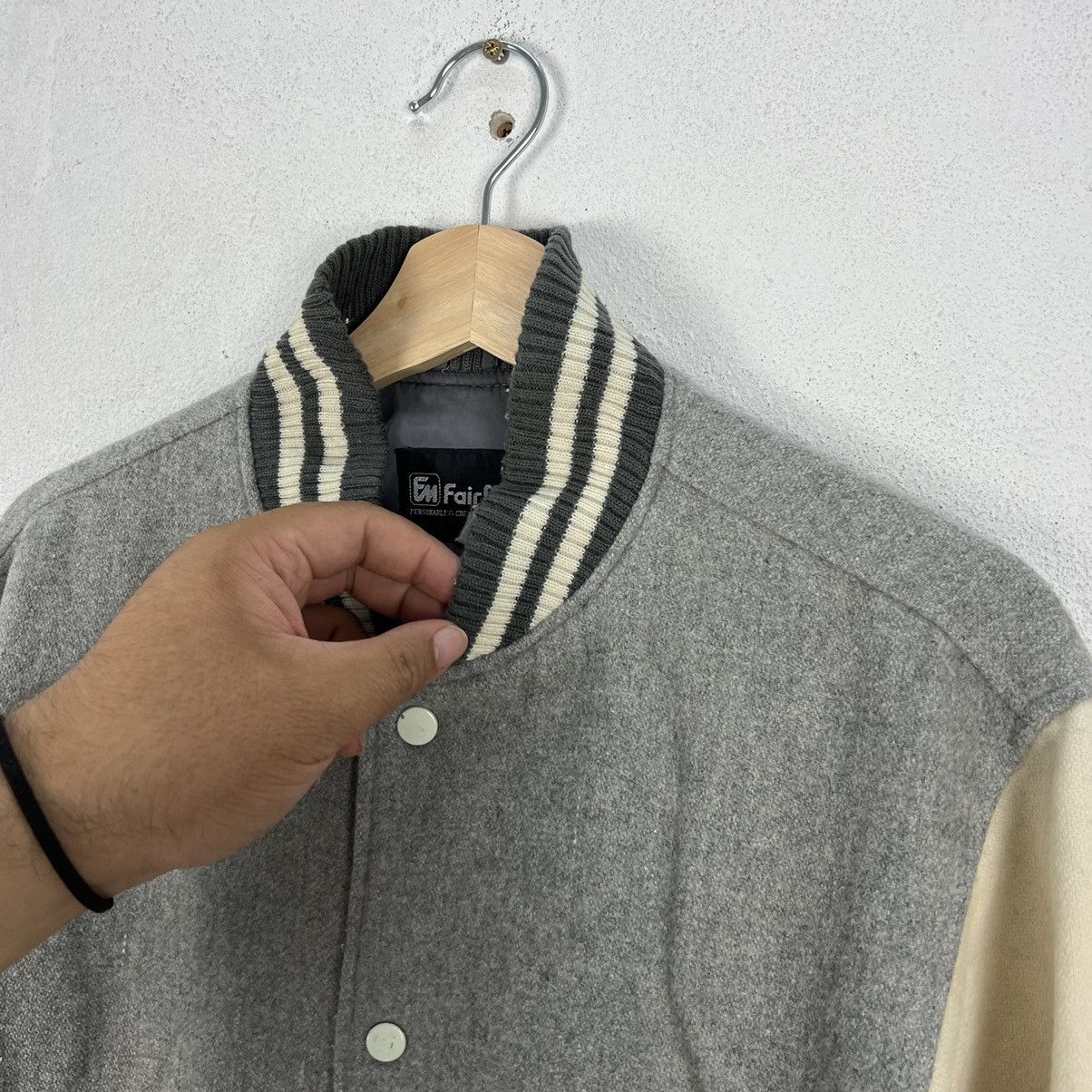 Japanese Brand VINTAGE VARSITY JACKET FAIR MONT JAPANESE BRAND Size US L / EU 52-54 / 3 - 8 Thumbnail