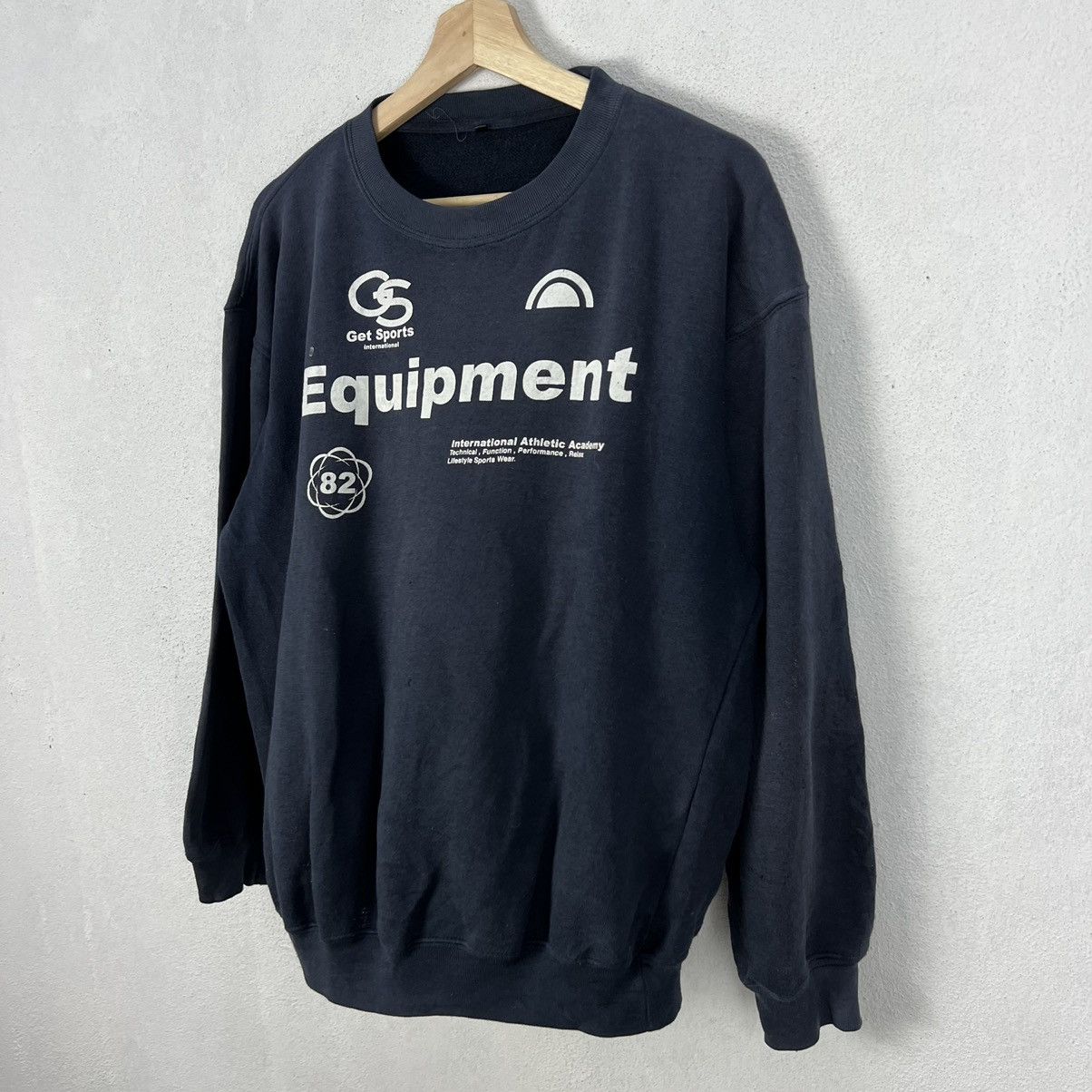 Japanese Brand VINTAGE GETS SPORTS INTERNATIONAL SWEATSHIRT BIG LOGO Size US M / EU 48-50 / 2 - 2 Thumbnail