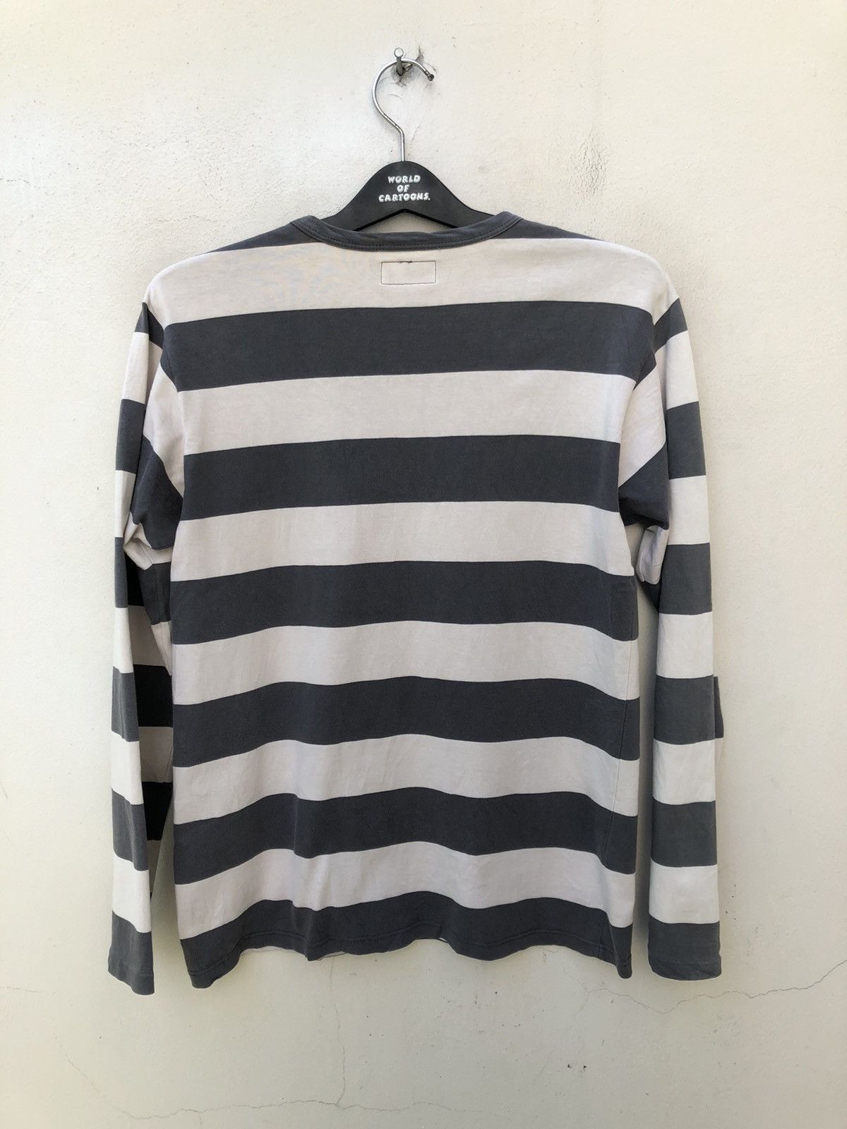トップス 90s-00s agnes b homme border long sleeve Vintage Agnes B. Homme Border Striped Long Sleeve t shirt