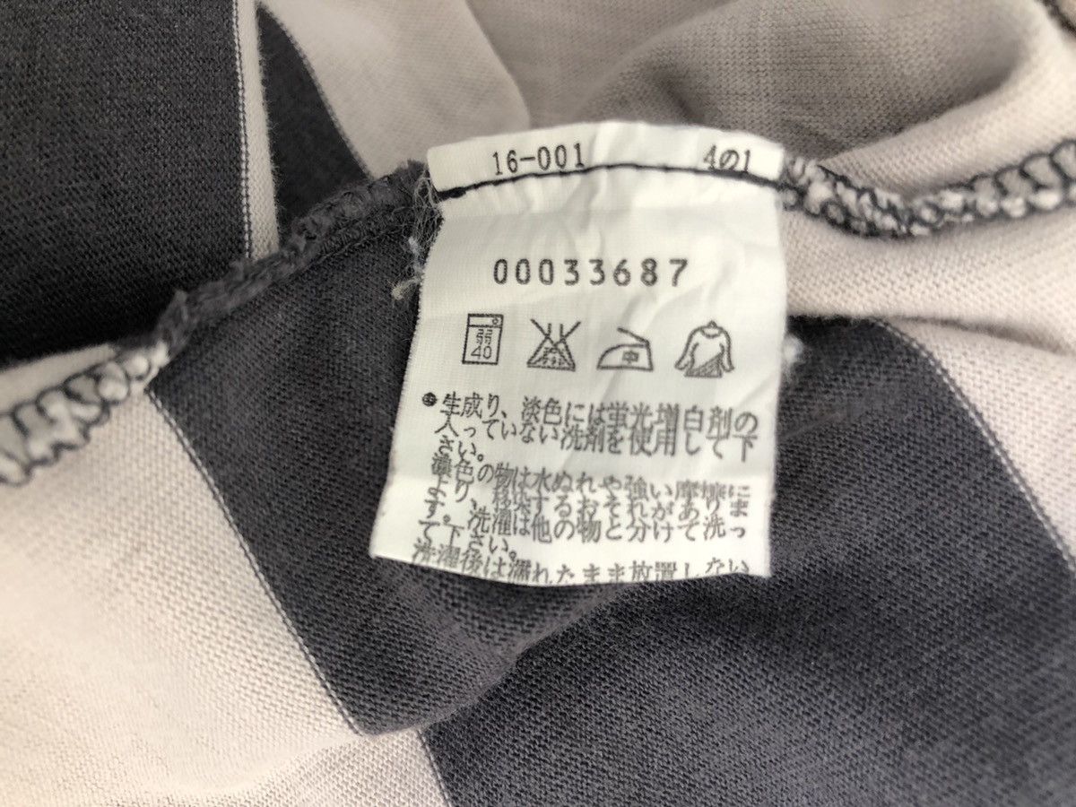 Vintage Agnes B. Homme Border Striped Long Sleeve t shirt