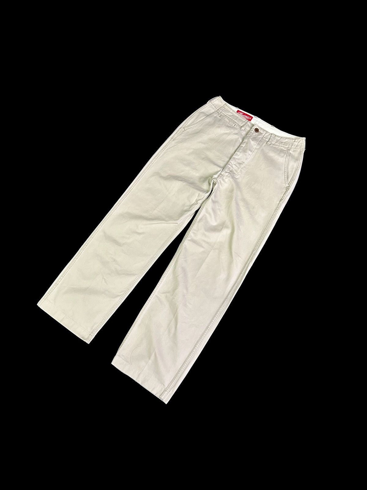 Hysteric Glamour 90’s Hysterics by Hysteric Glamour khaki chino pant Size US 29 - 3 Thumbnail
