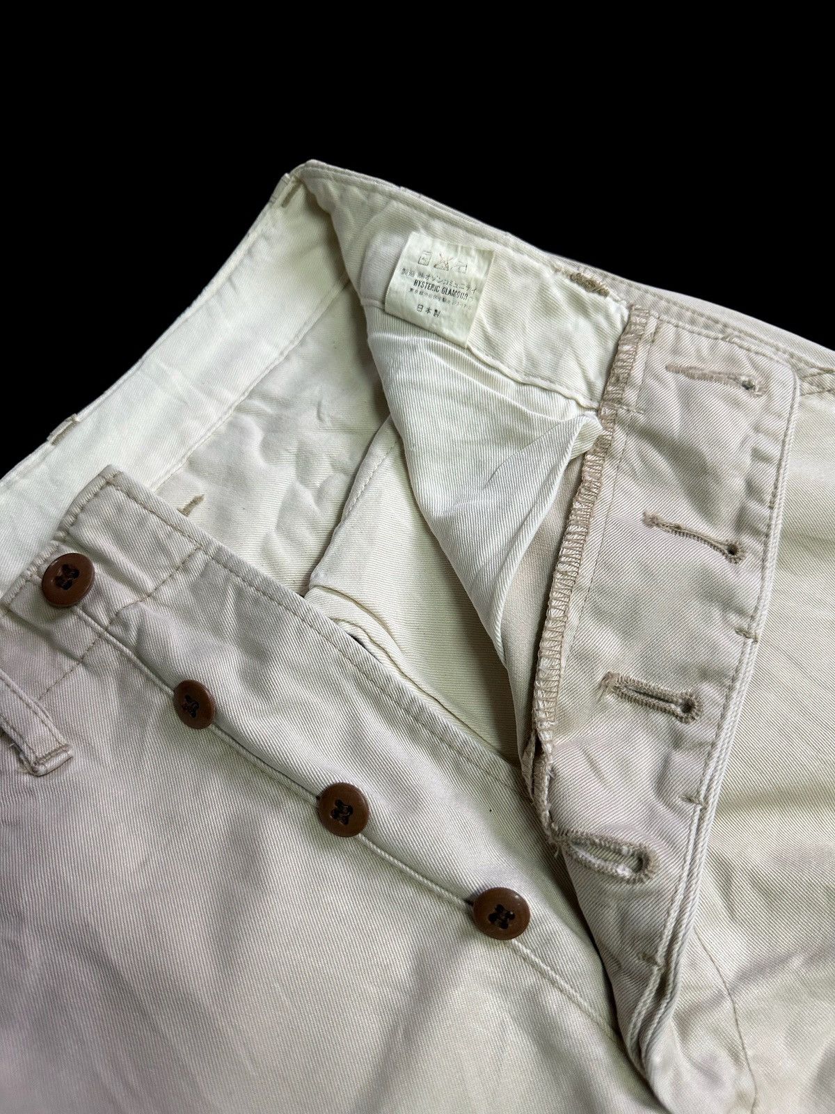 Hysteric Glamour 90’s Hysterics by Hysteric Glamour khaki chino pant Size US 29 - 6 Thumbnail