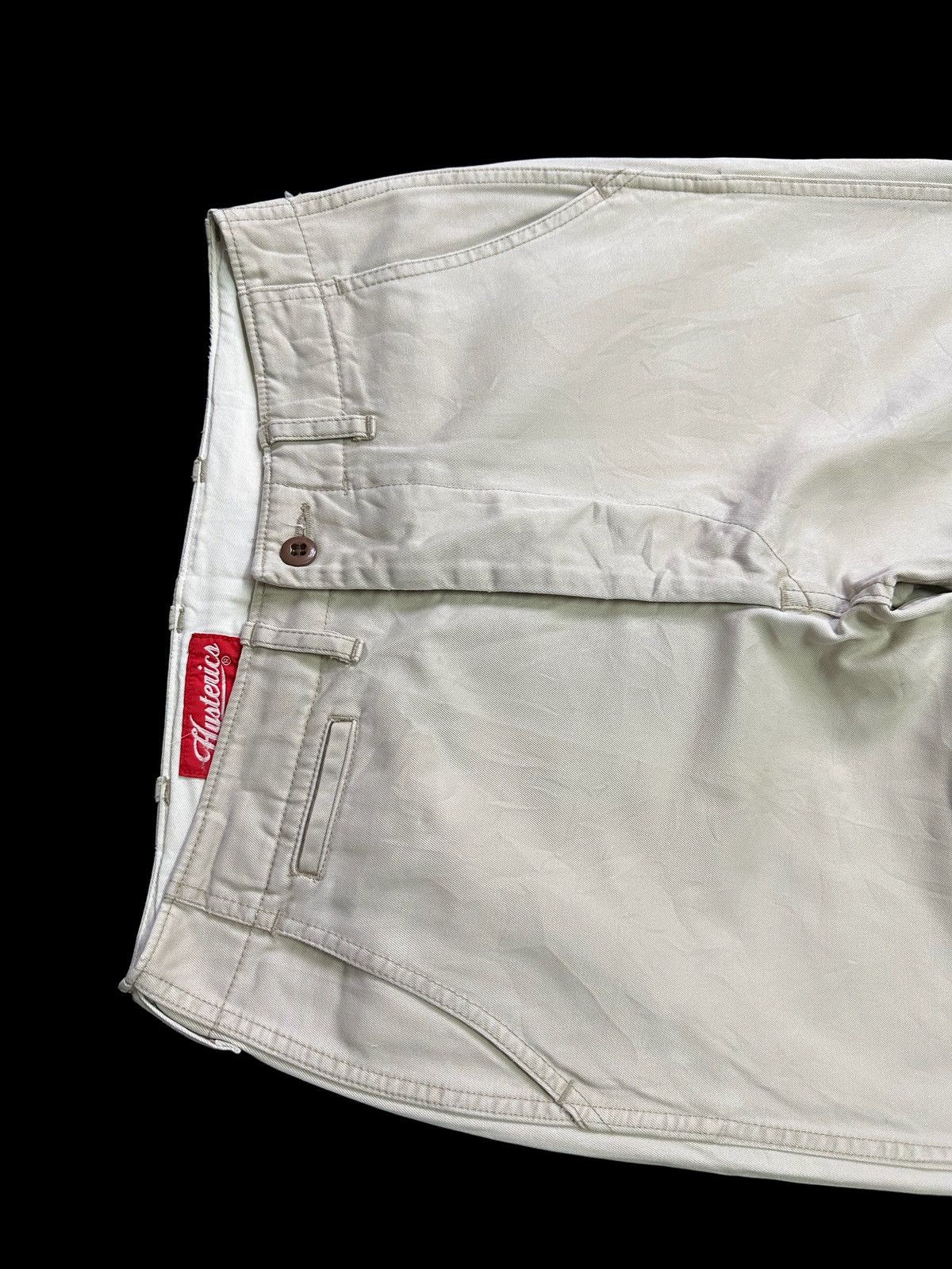 Hysteric Glamour 90’s Hysterics by Hysteric Glamour khaki chino pant Size US 29 - 5 Thumbnail
