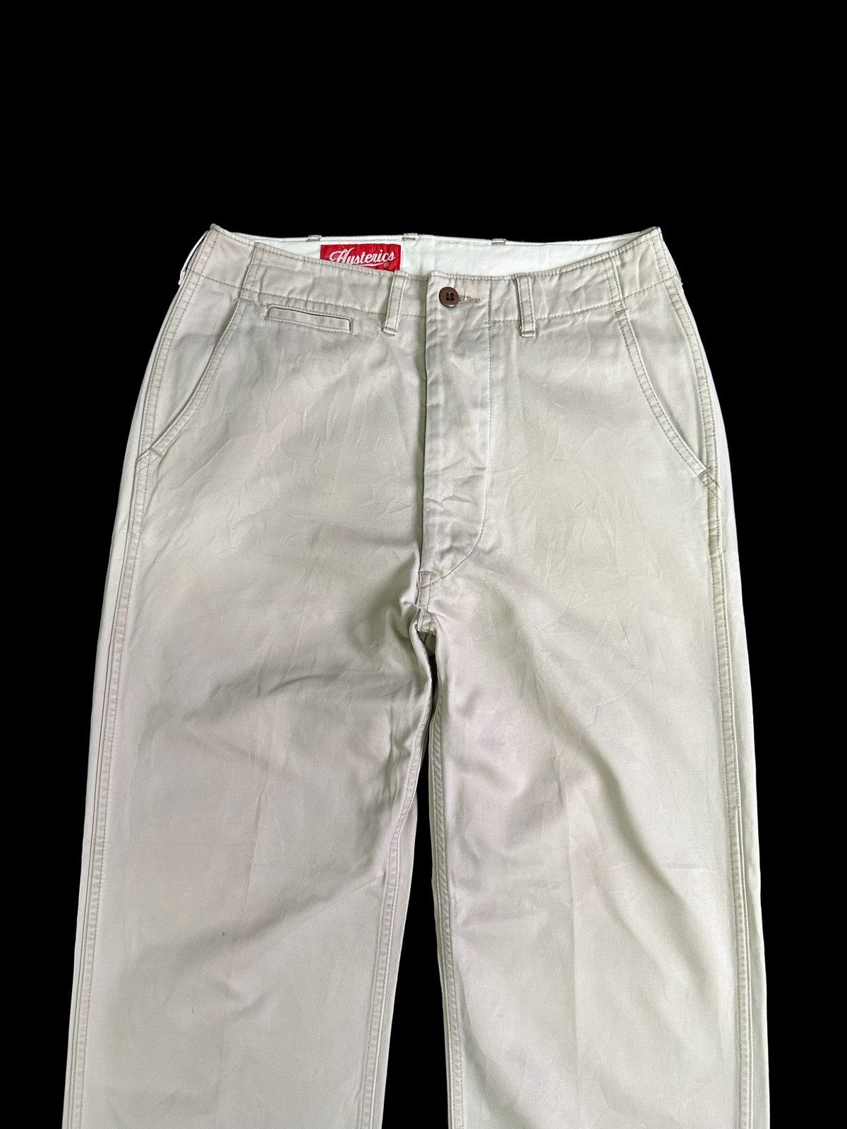 Hysteric Glamour 90’s Hysterics by Hysteric Glamour khaki chino pant Size US 29 - 4 Thumbnail