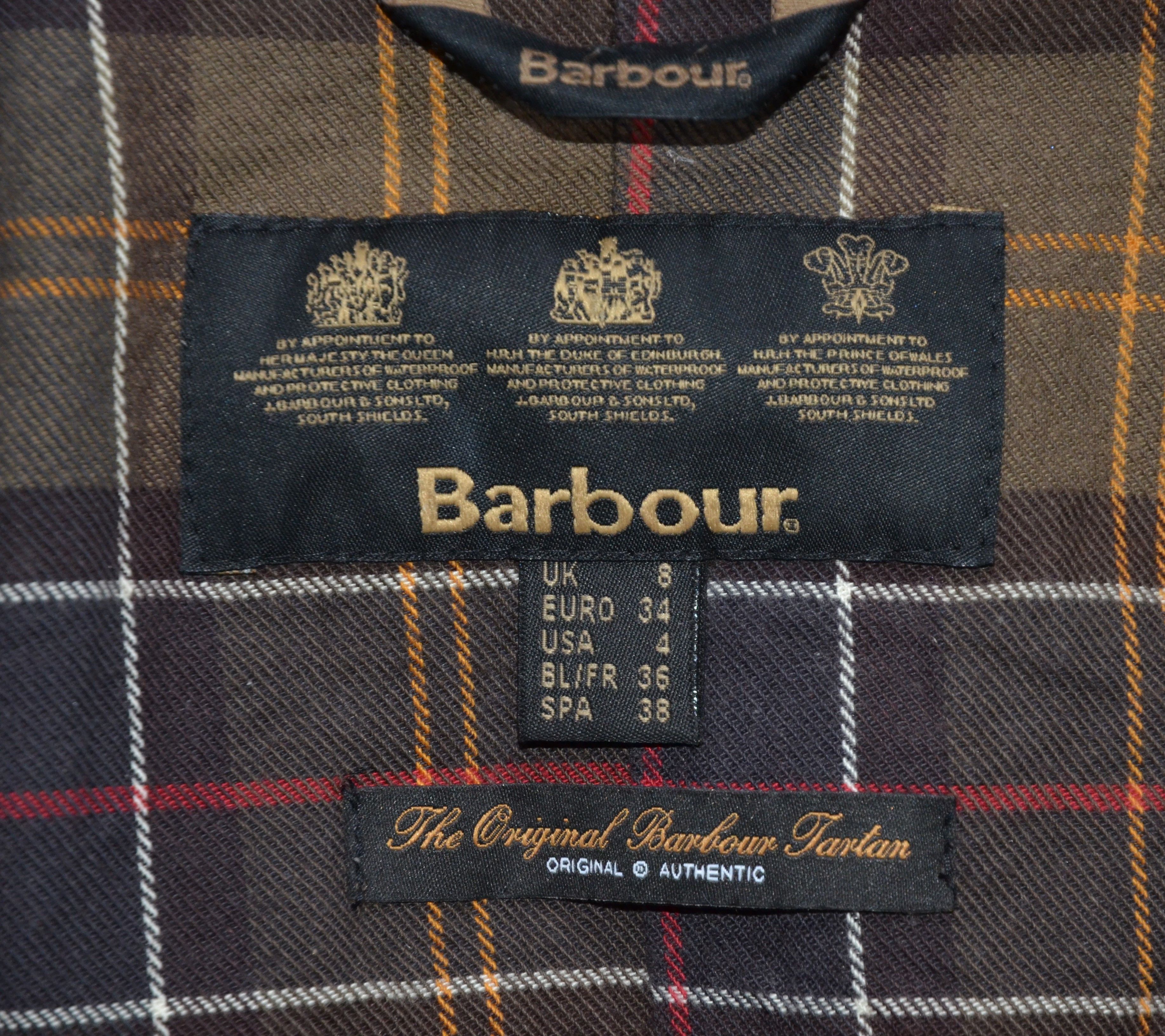 Barbour Barbour Ladies Utility Wax Jacket Casual England Jacket Size S / US 4 / IT 40 - 24 Thumbnail