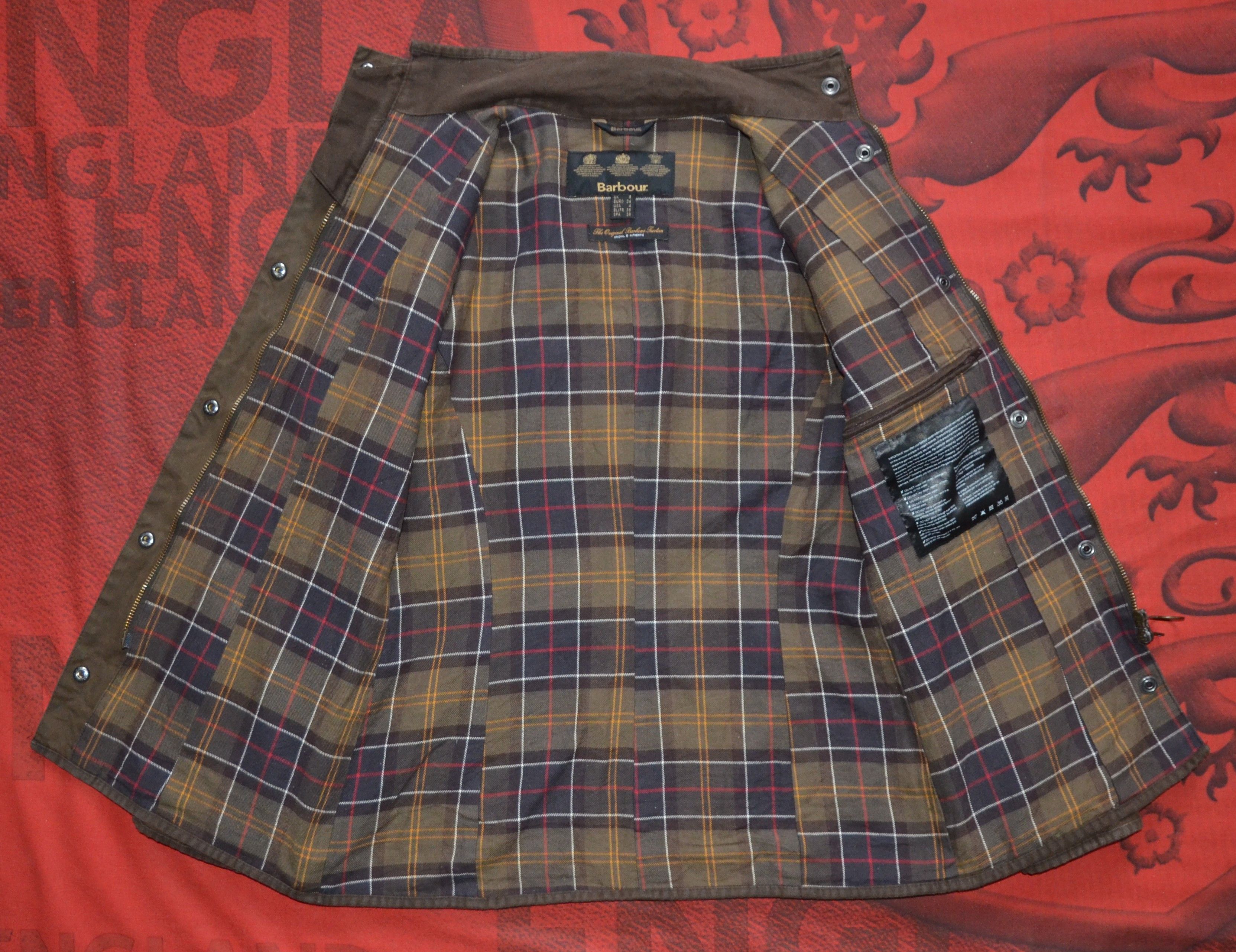 Barbour Barbour Ladies Utility Wax Jacket Casual England Jacket Size S / US 4 / IT 40 - 8 Thumbnail