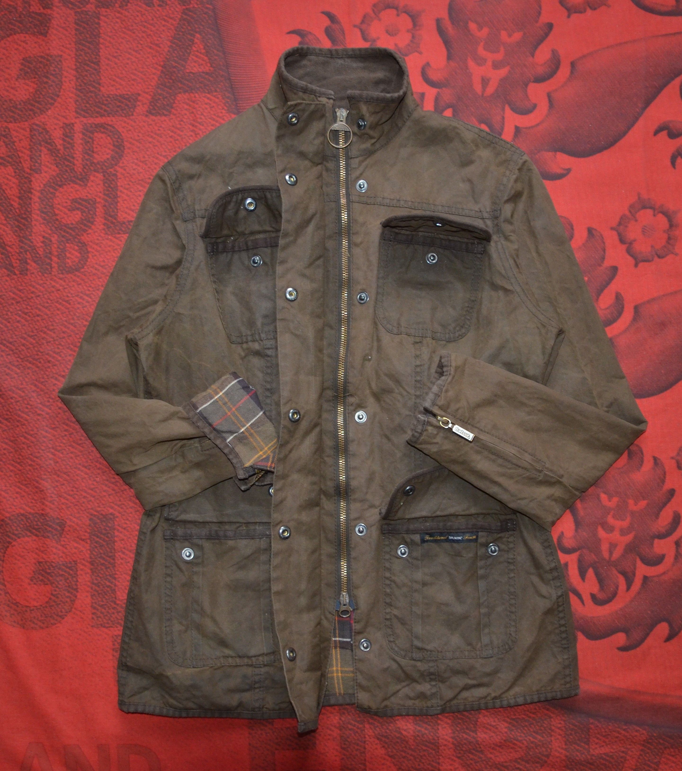 Barbour Barbour Ladies Utility Wax Jacket Casual England Jacket Size S / US 4 / IT 40 - 19 Thumbnail