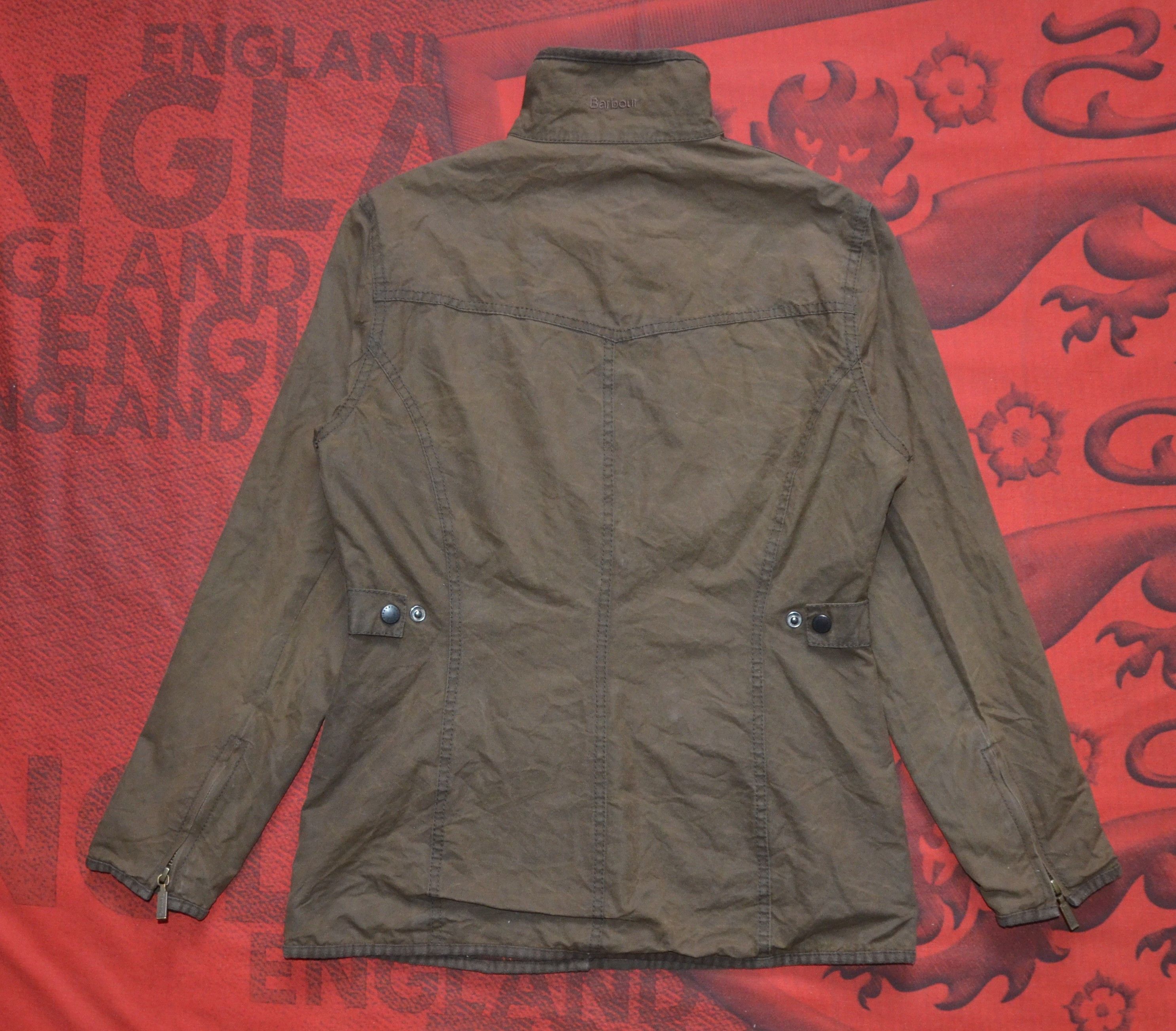 Barbour Barbour Ladies Utility Wax Jacket Casual England Jacket Size S / US 4 / IT 40 - 13 Thumbnail