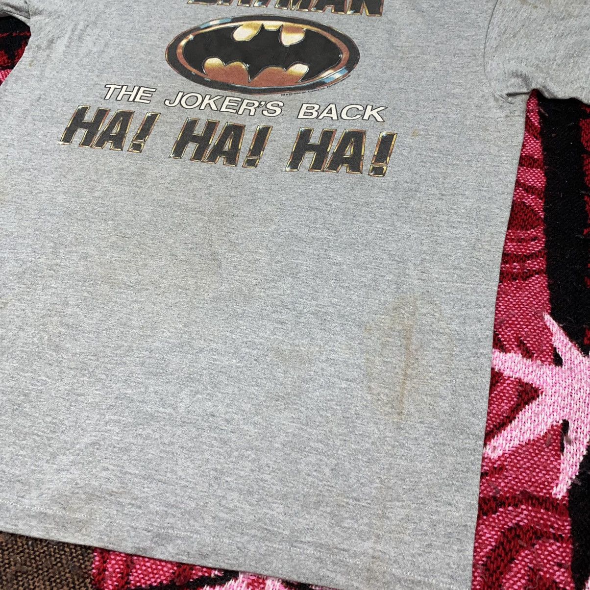 DC Comics × Vintage VINTAGE 80S THE JOKER MOVIE T-SHIRT Size US XL / EU 56 / 4 - 10 Thumbnail