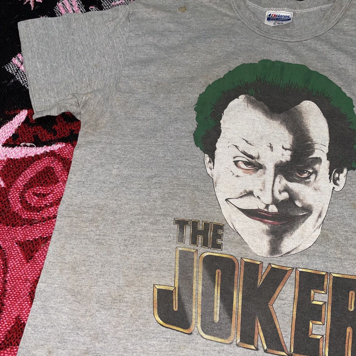 DC Comics × Vintage VINTAGE 80S THE JOKER MOVIE T-SHIRT Size US XL / EU 56 / 4 - 8 Thumbnail