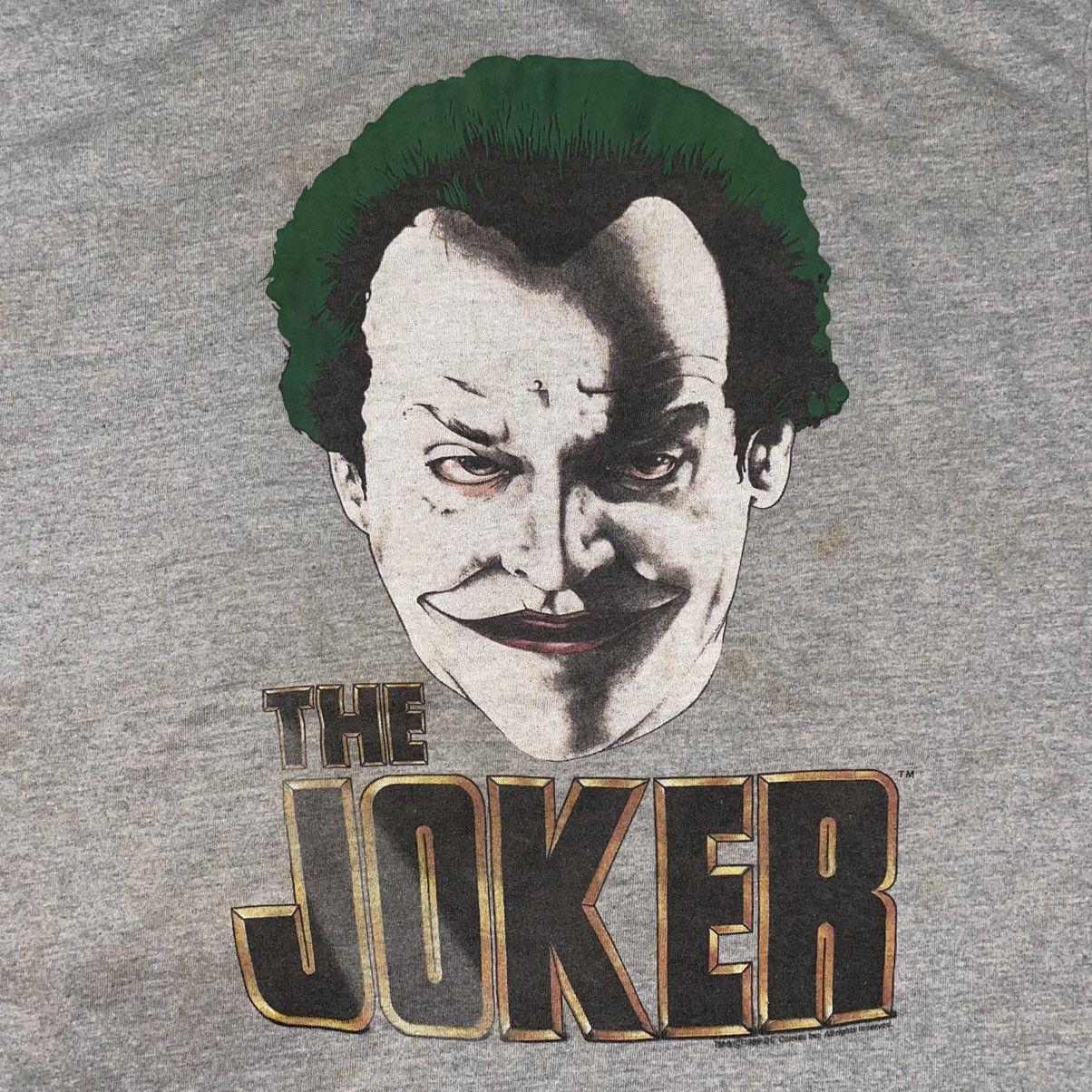 DC Comics × Vintage VINTAGE 80S THE JOKER MOVIE T-SHIRT Size US XL / EU 56 / 4 - 4 Thumbnail