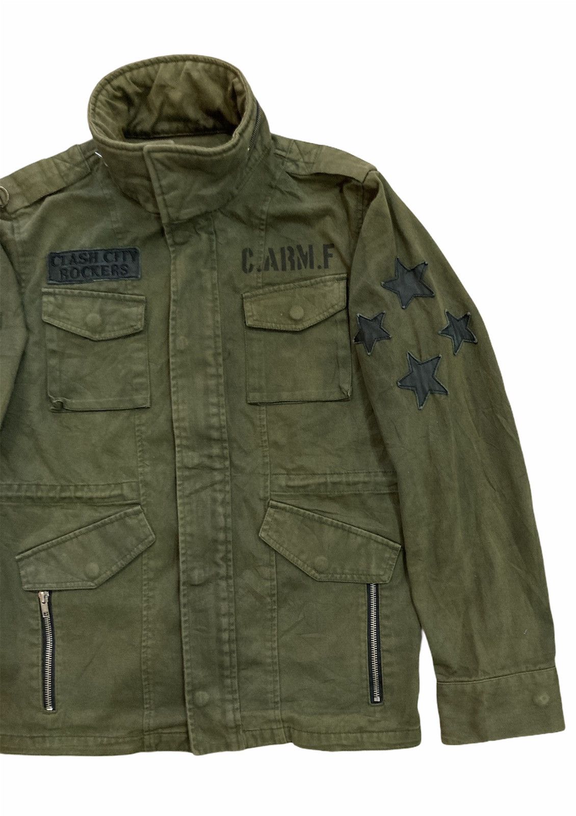 Japanese Brand Skulls Army Parka by Collars Size US L / EU 52-54 / 3 - 4 Thumbnail