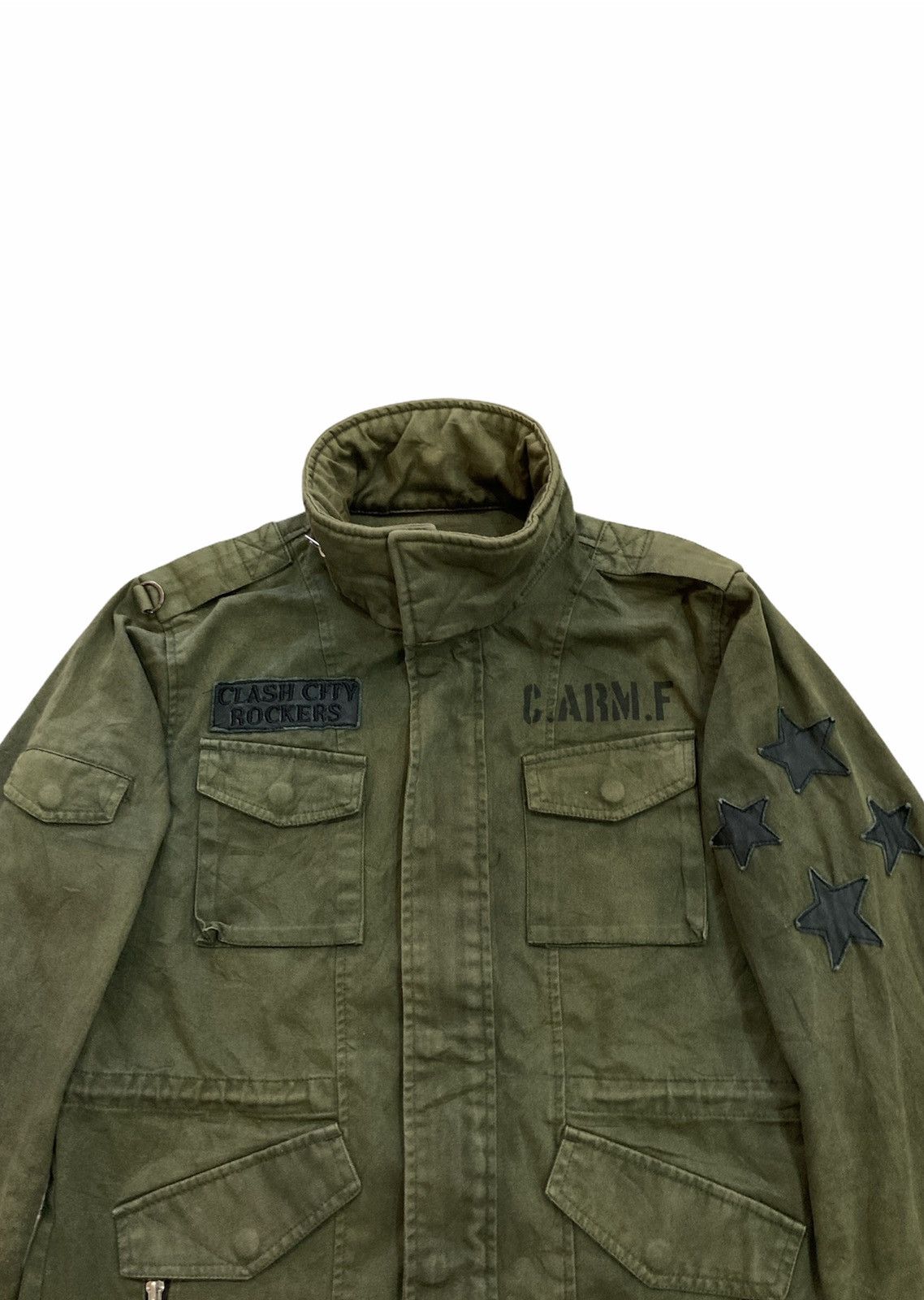Japanese Brand Skulls Army Parka by Collars Size US L / EU 52-54 / 3 - 5 Thumbnail