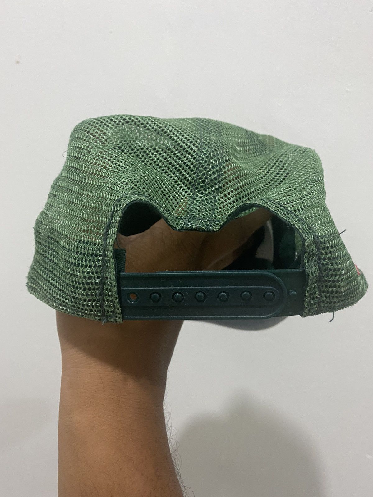 Converse 🔥Vintage🔥 Distressed Denim Converse All Star Trucked Hat Size ONE SIZE - 4 Thumbnail