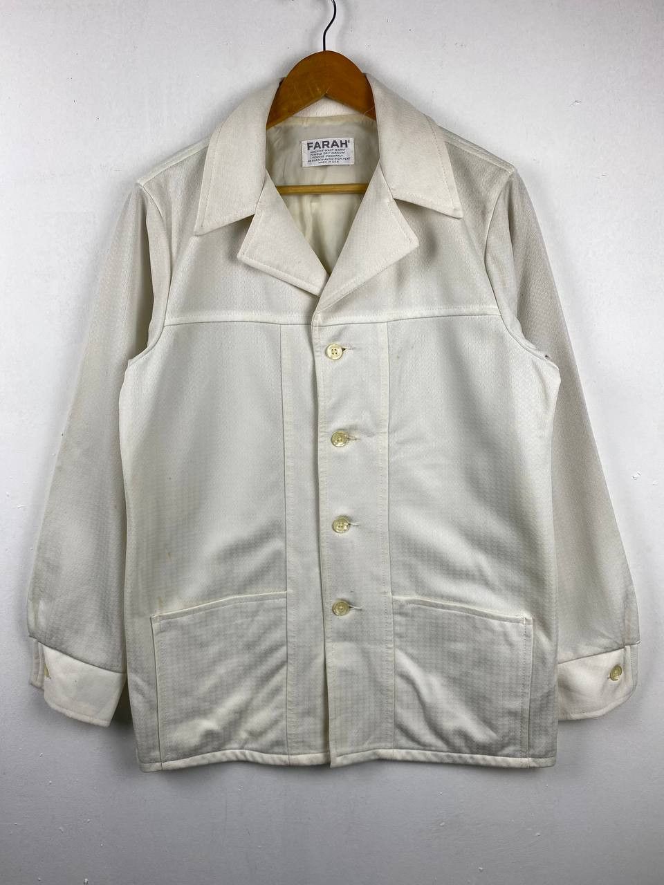 Farah Vintage Rare Retro Farah Jacket Nice Design Size US L / EU 52-54 / 3 - 1 Thumbnail