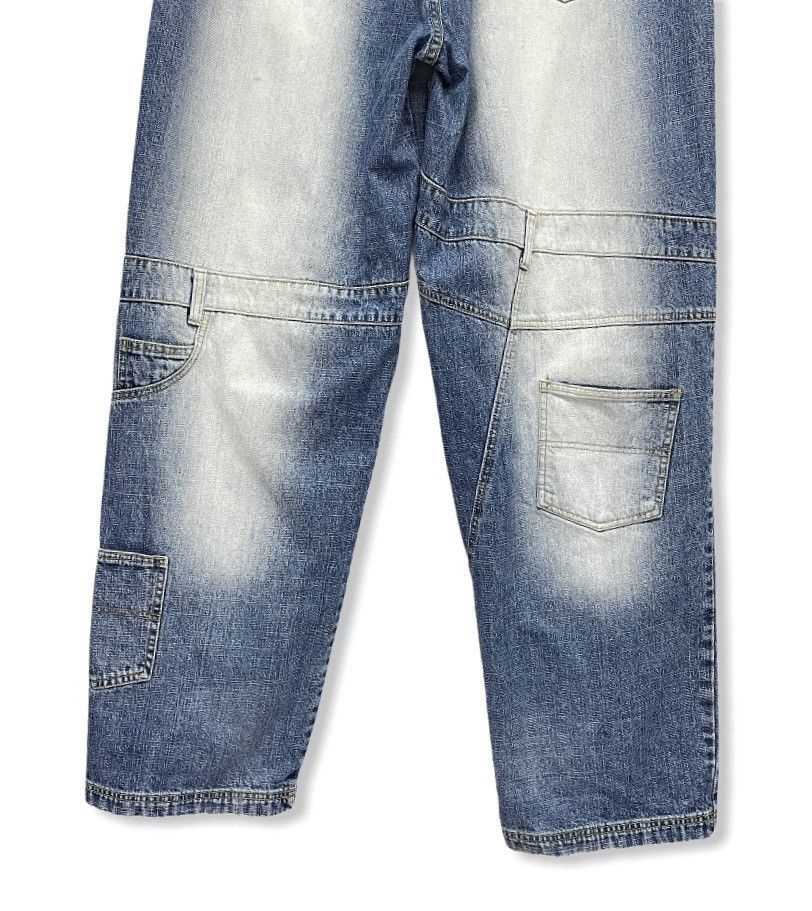 Rap Tees 🔥NOIZ JEANS Hip Hop Rap Baggy Patina Stain Denim Pants Size US 32 / EU 48 - 11 Thumbnail