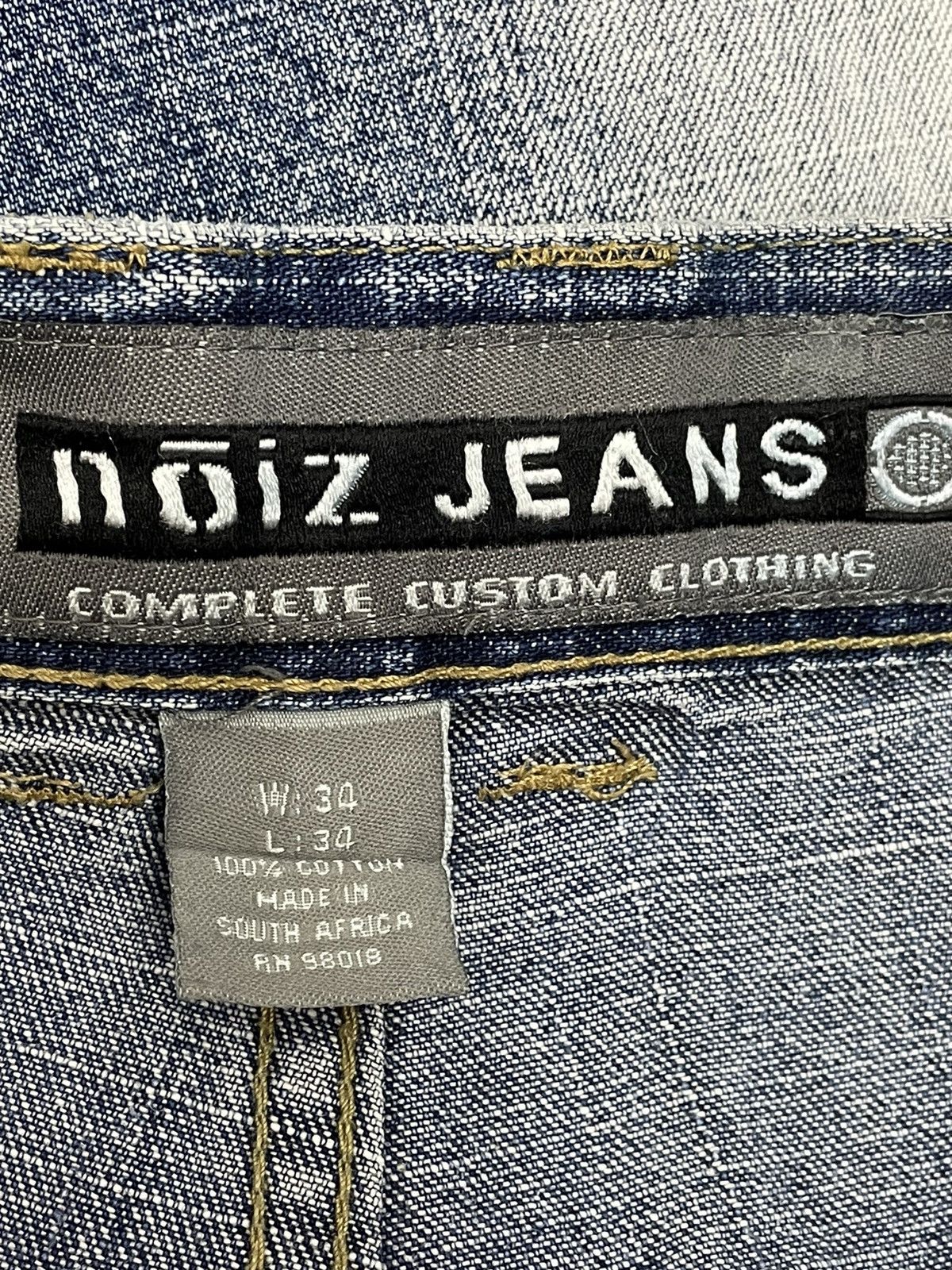 Rap Tees 🔥NOIZ JEANS Hip Hop Rap Baggy Patina Stain Denim Pants Size US 32 / EU 48 - 13 Thumbnail