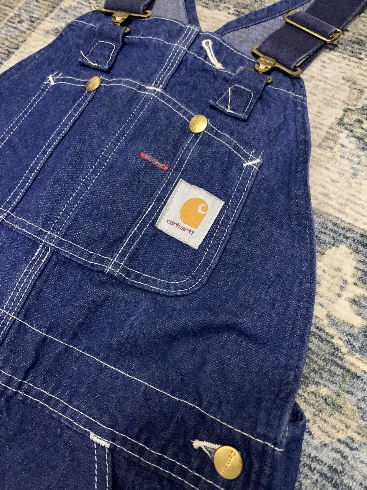 Carhartt Vintage 90s Carhartt Denim Overall Size US 32 / EU 48 - 3 Thumbnail