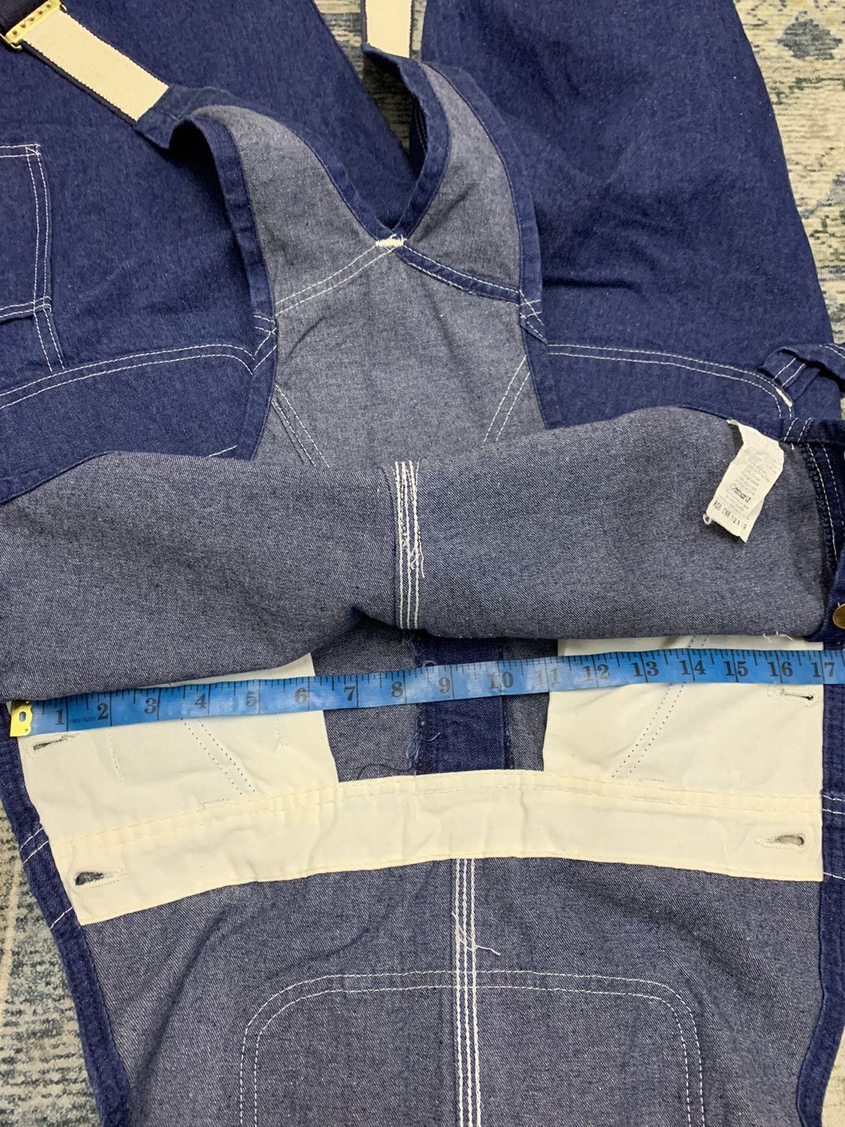 Carhartt Vintage 90s Carhartt Denim Overall Size US 32 / EU 48 - 5 Thumbnail