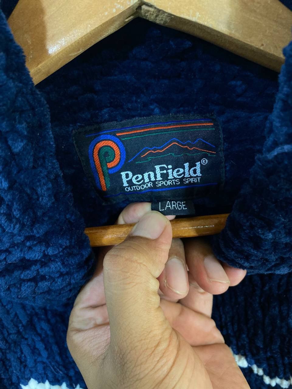 Penfield Penfield Knitted Jacket Very Nice navajo Design Size US L / EU 52-54 / 3 - 8 Thumbnail