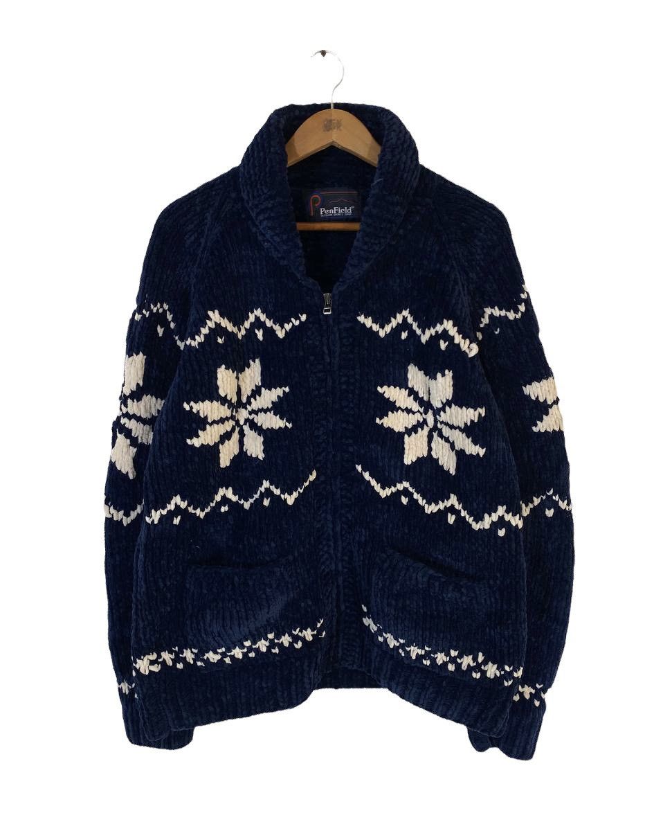 Penfield Penfield Knitted Jacket Very Nice navajo Design Size US L / EU 52-54 / 3 - 1 Thumbnail