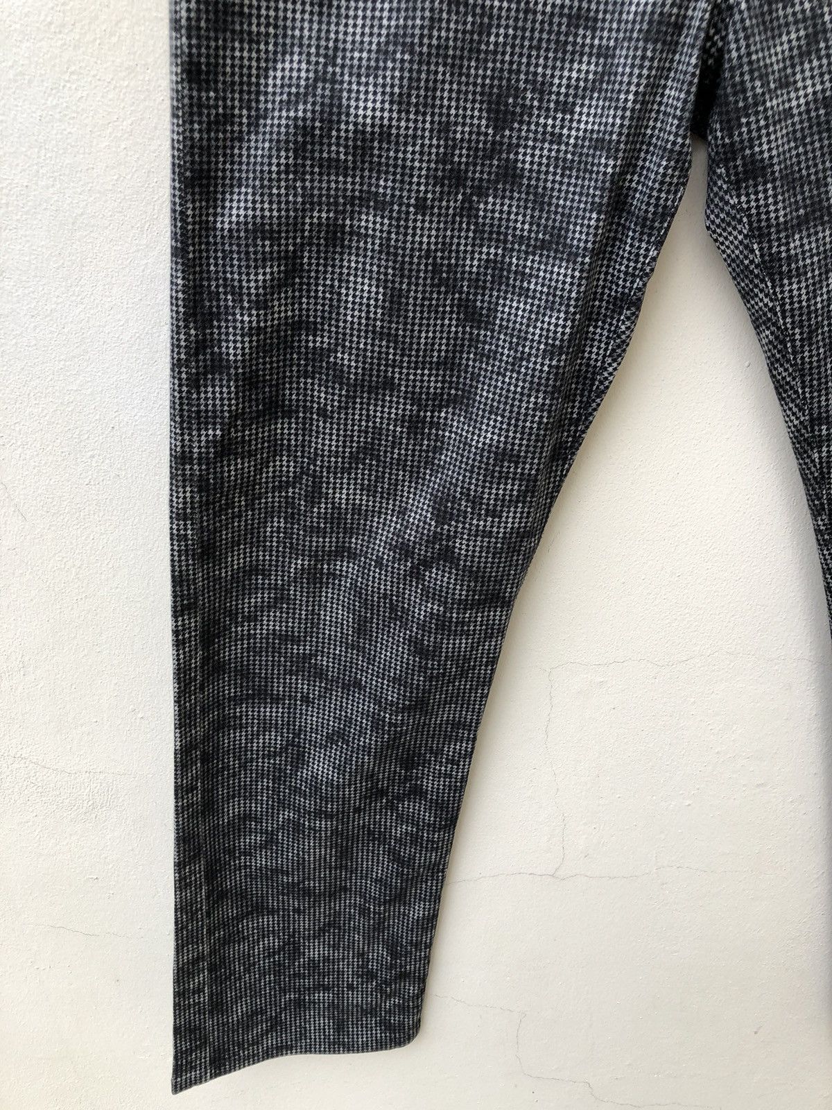 Vintage KROFOFRO Japan Camo Houndstooth Striped Stretch Pant Size US 30 / EU 46 - 10 Thumbnail